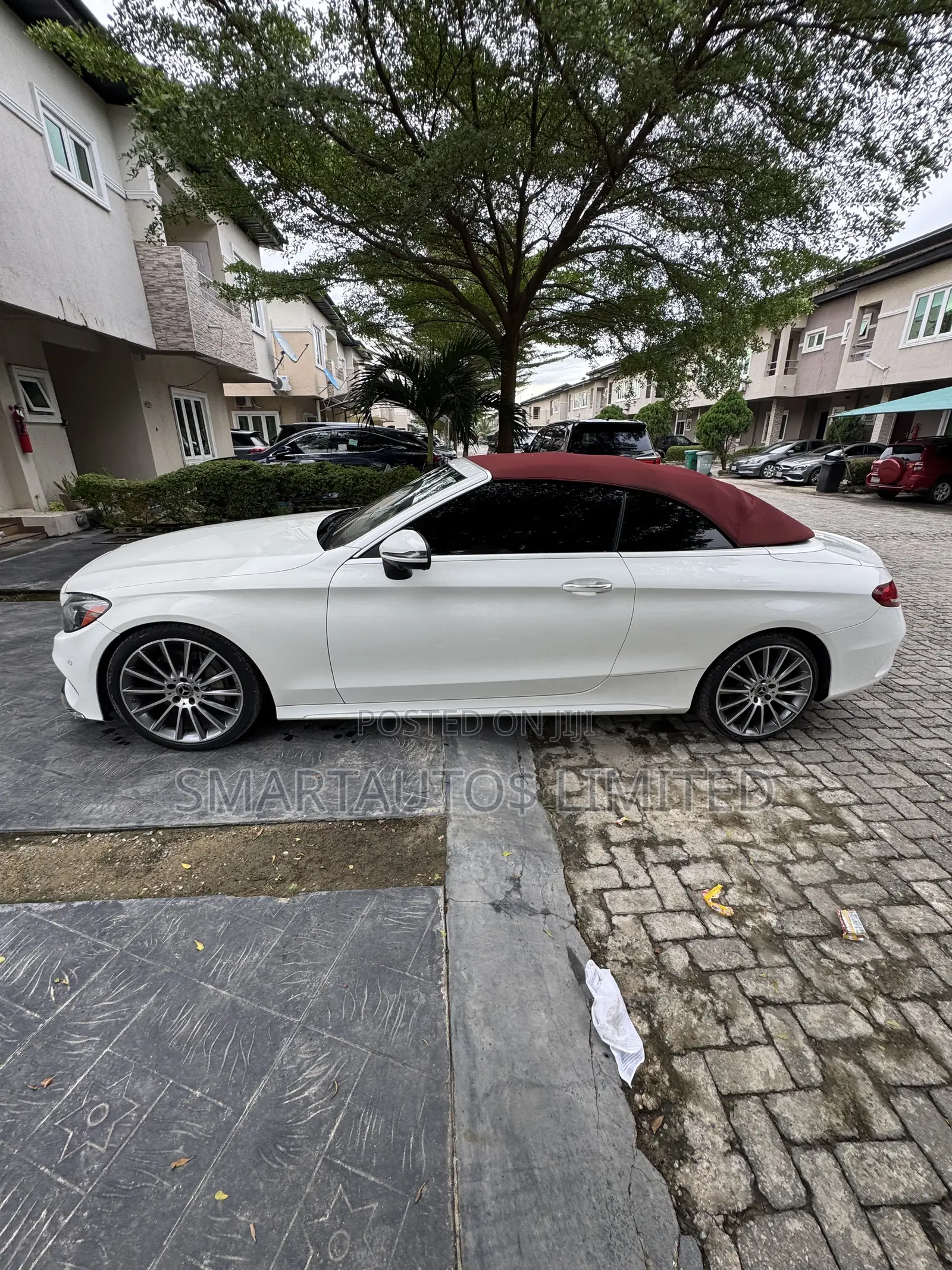 Mercedes-Benz C300 Base C300 AWD 4MATIC Cabriolet 2018 White