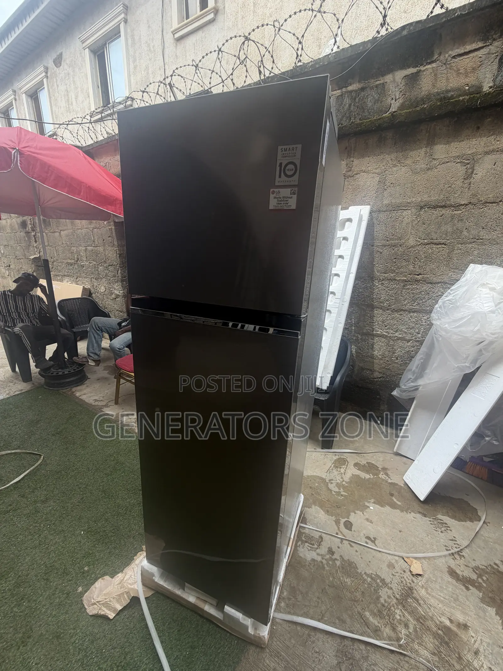 LG 287 Litres Inverter Double Door Fridge GL-B262PQKB