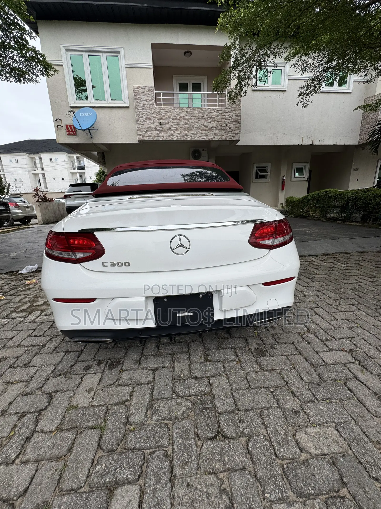 Mercedes-Benz C300 Base C300 AWD 4MATIC Cabriolet 2018 White