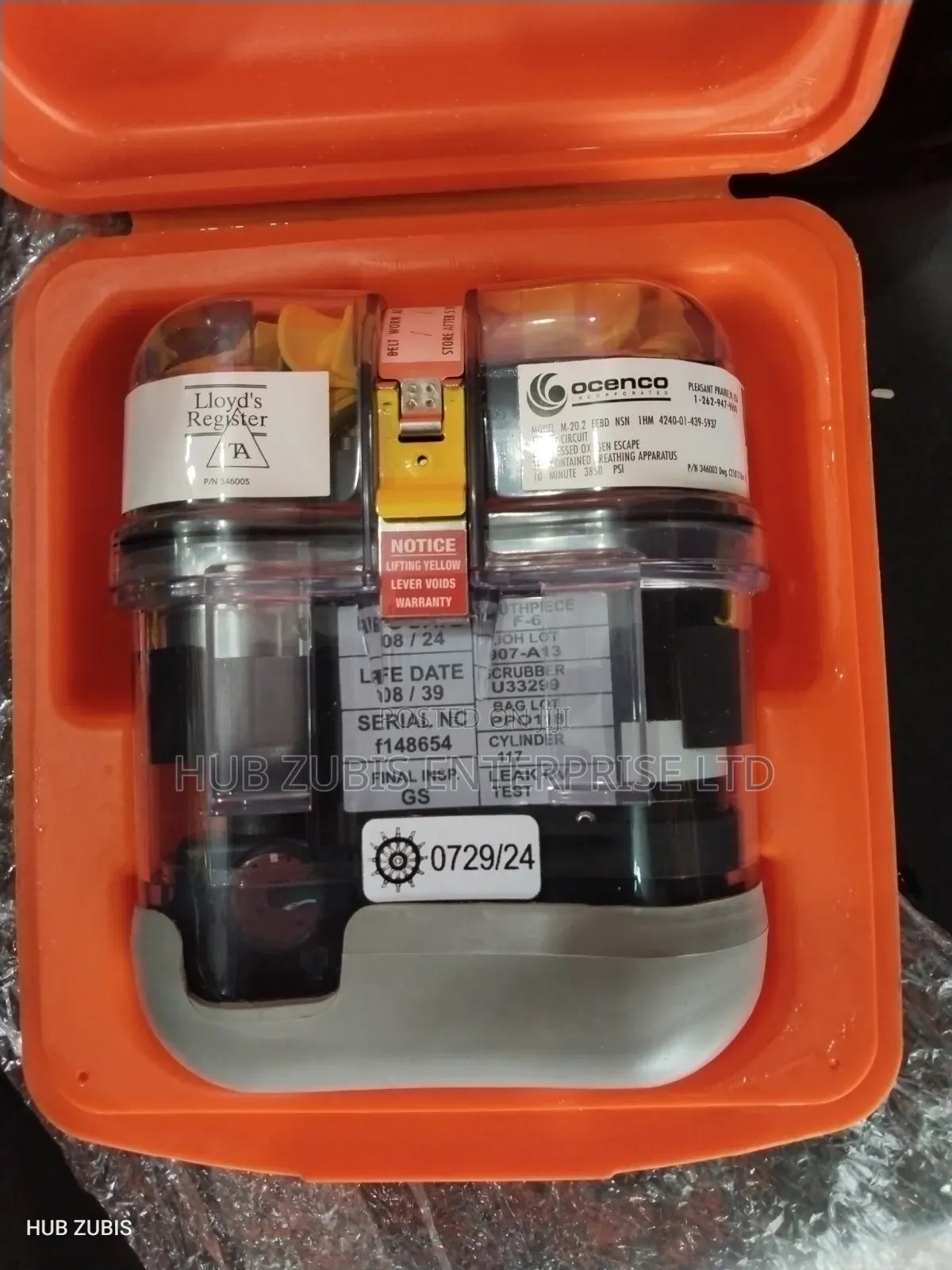 Ocenco M-20.2 EEBD 15-Minute Emergency Escape Breathing Device