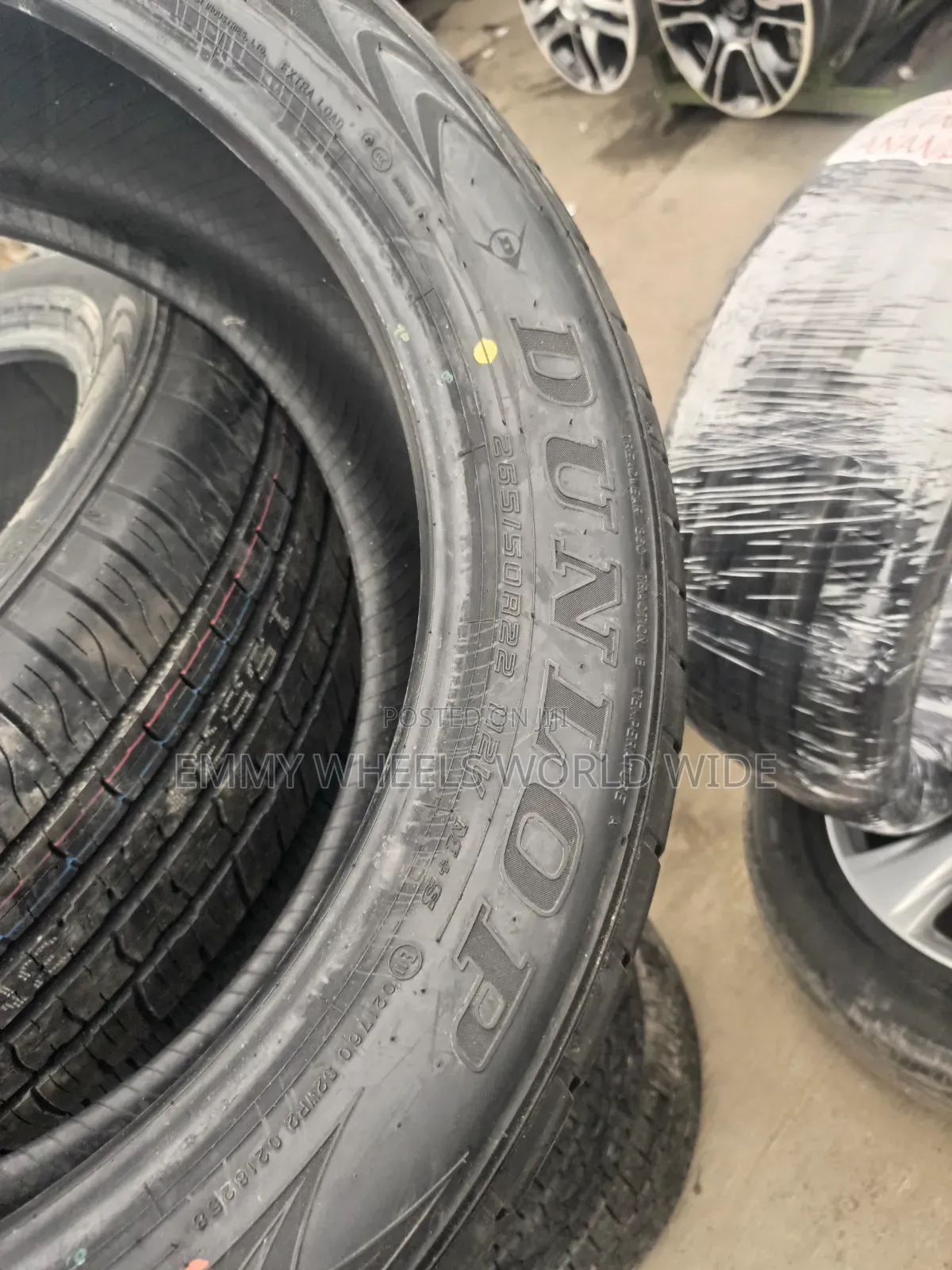 265/50r22 for Lexus Lx600 Original Dunlop Tyre Available in Stock