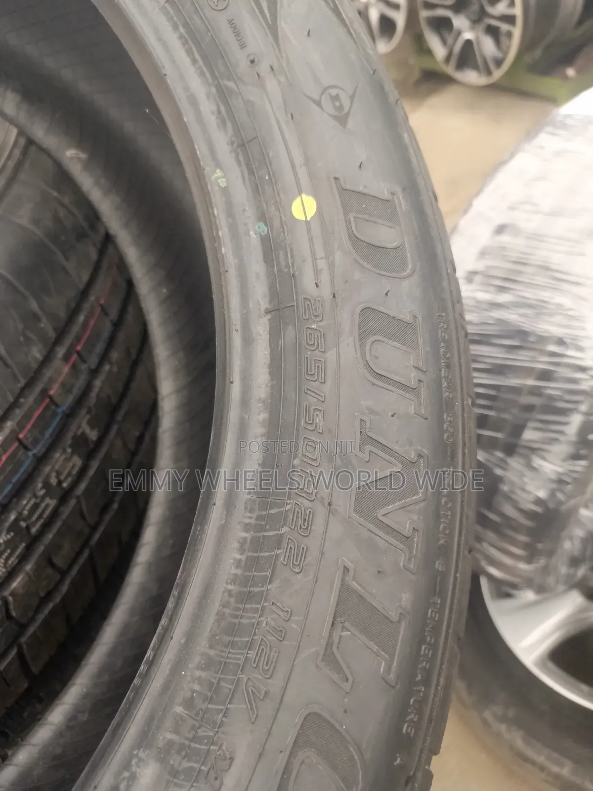 265/50r22 for Lexus Lx600 Original Dunlop Tyre Available in Stock