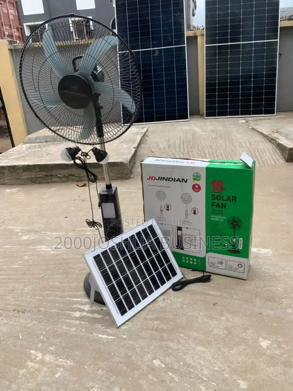 Solar Standing Fan