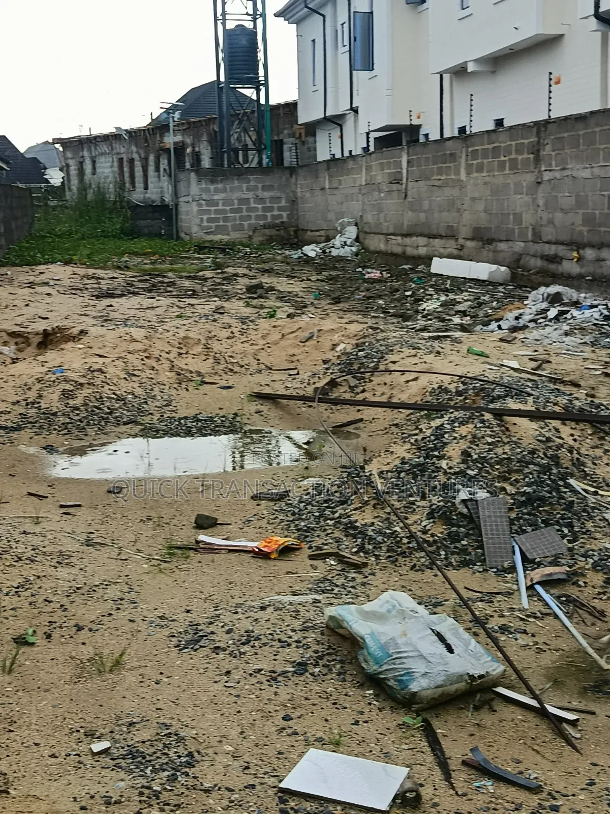 Half Plot for Land ,Sand Filled and Gates in a Secured Neighborhood