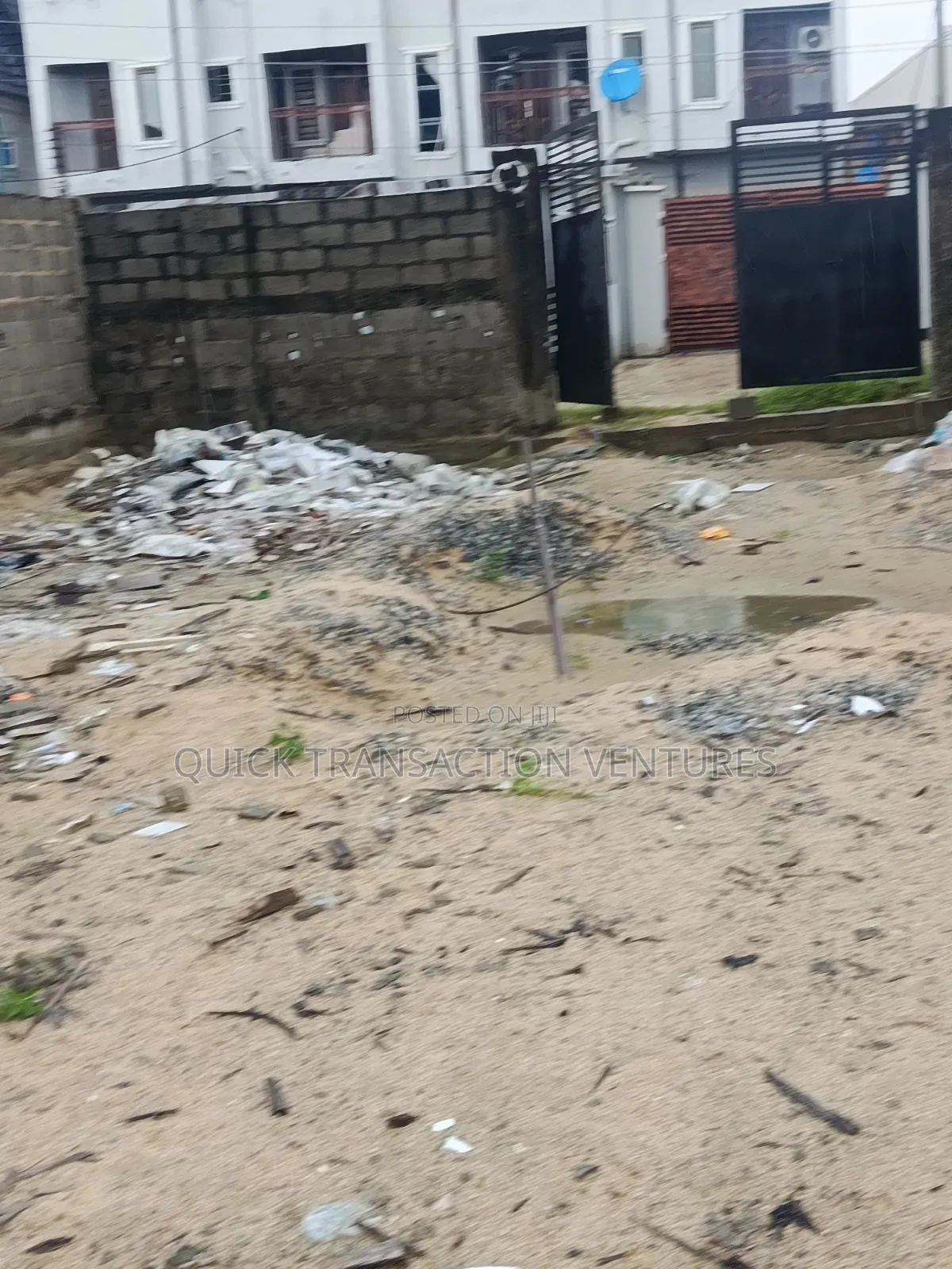 Half Plot for Land ,Sand Filled and Gates in a Secured Neighborhood