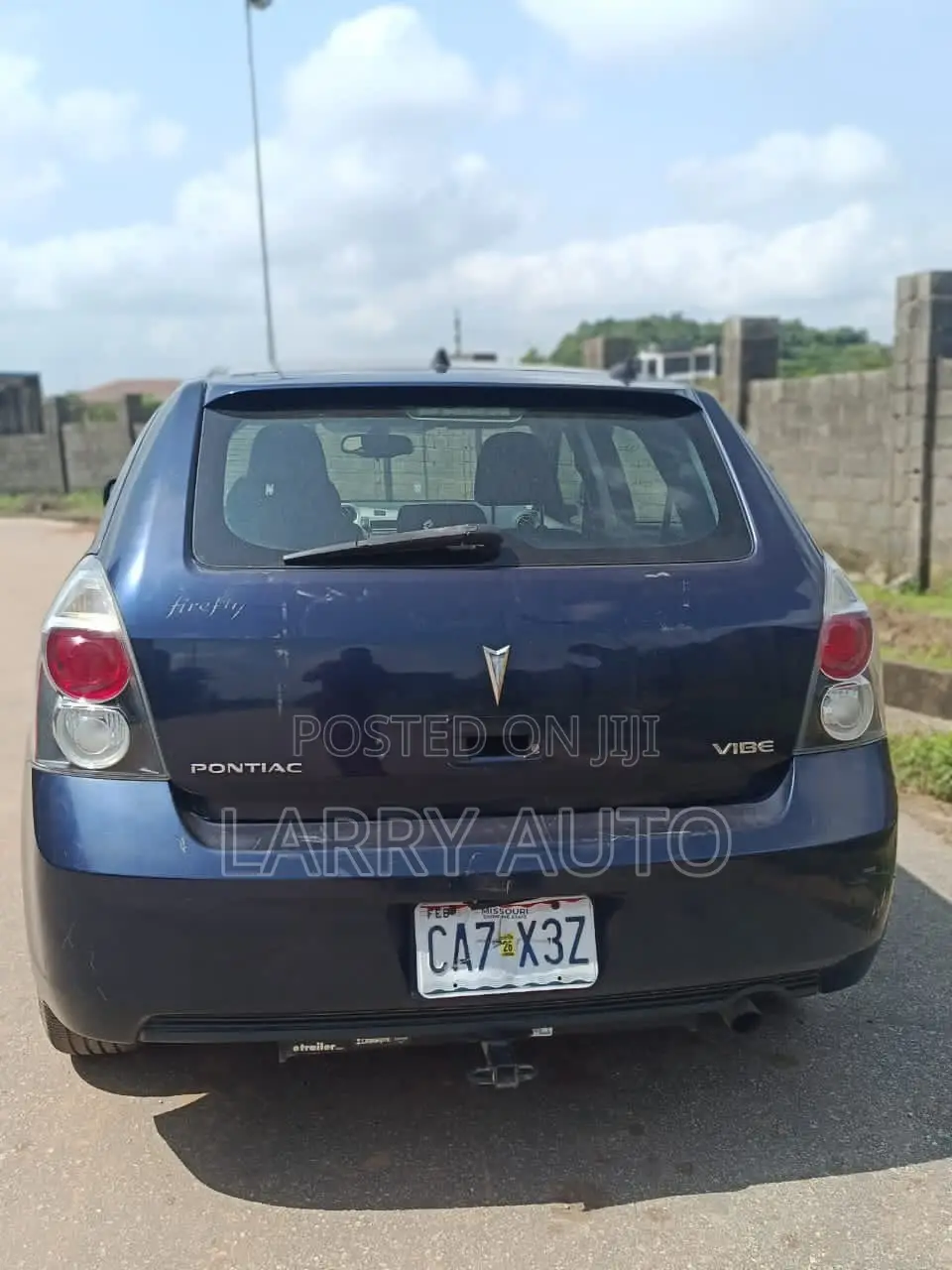 Pontiac Vibe 2010 Blue