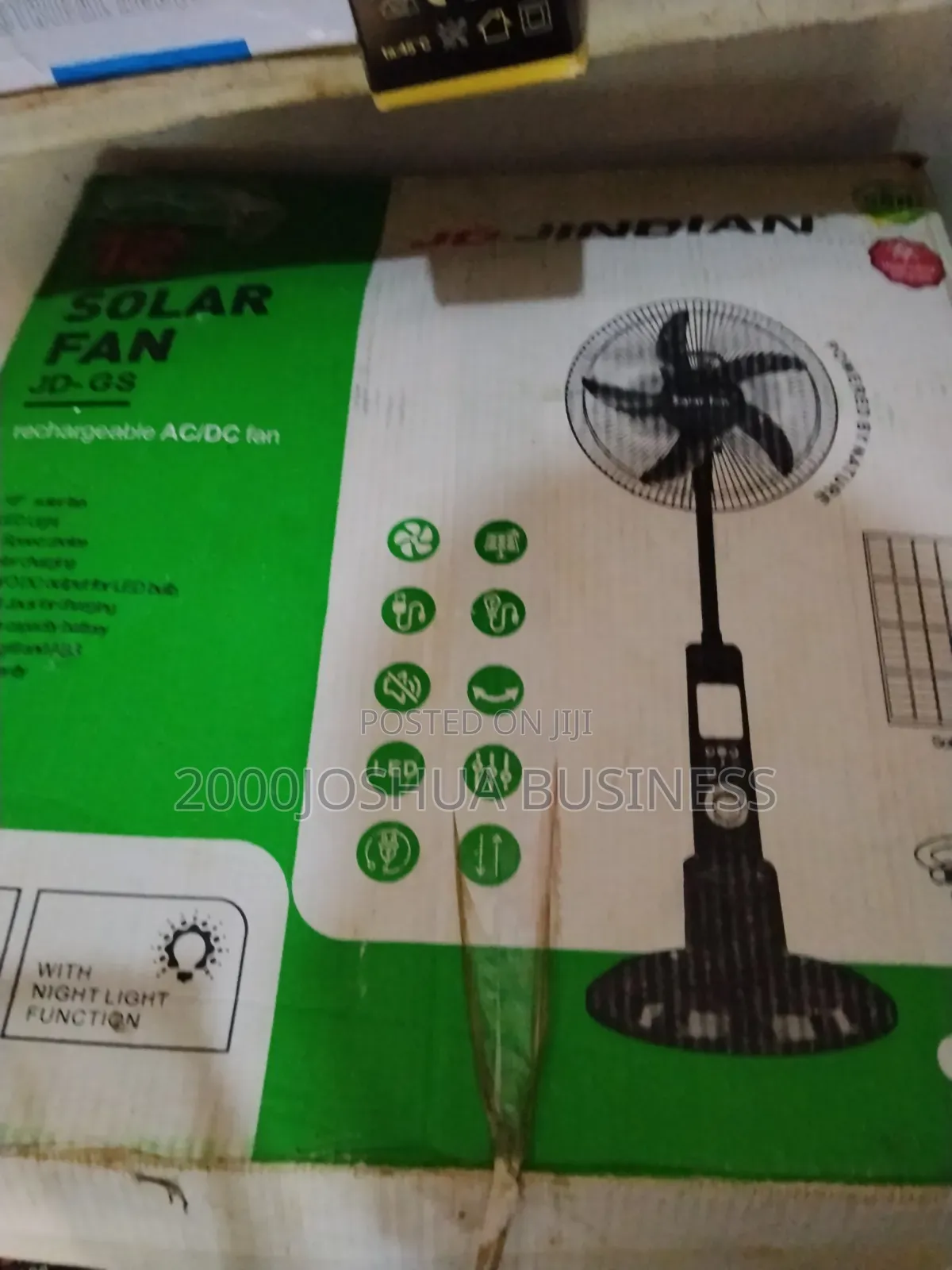 Solar Standing Fan