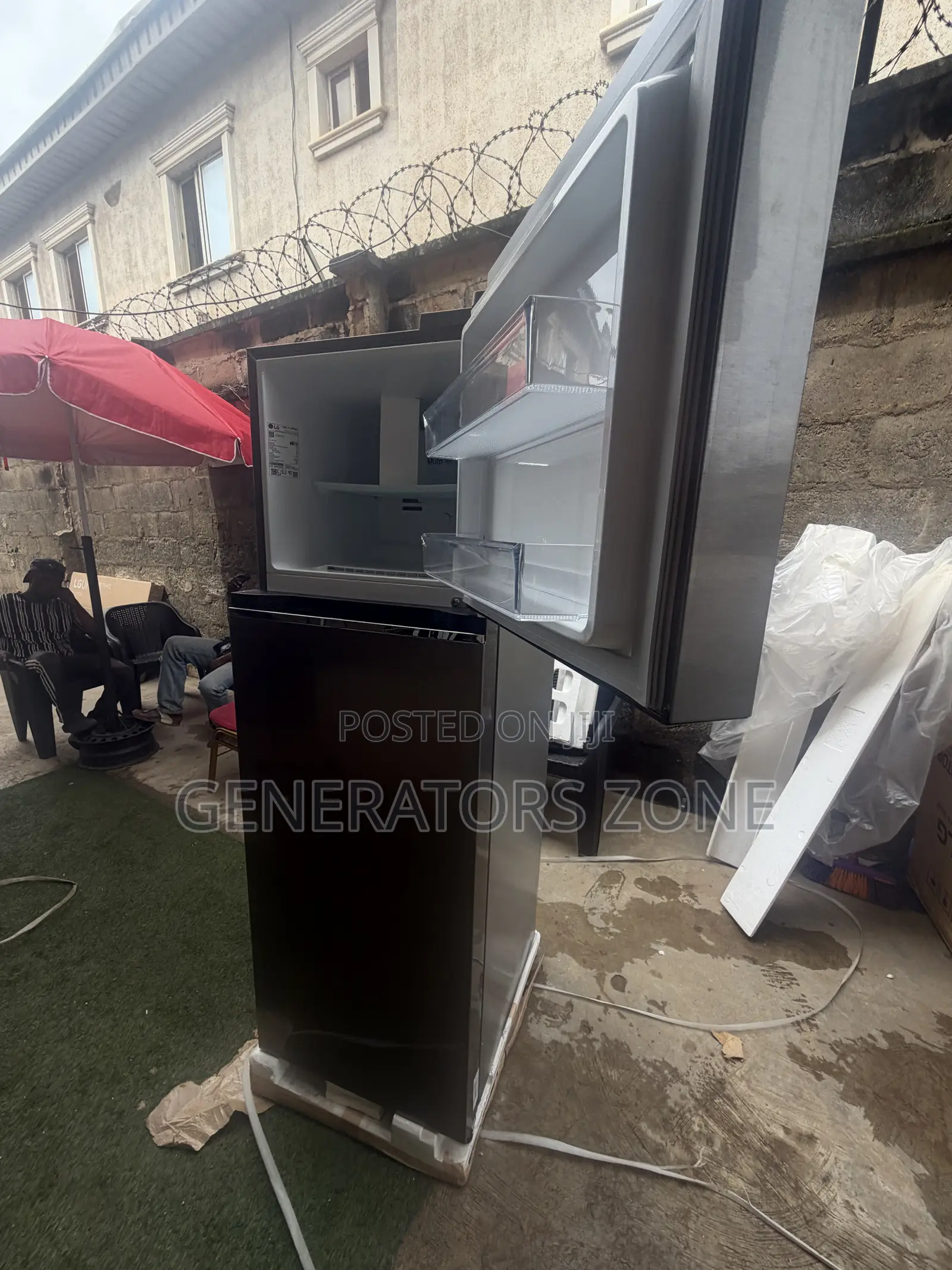 LG GL-B262PQKB 287L Family Double Door Refrigerator