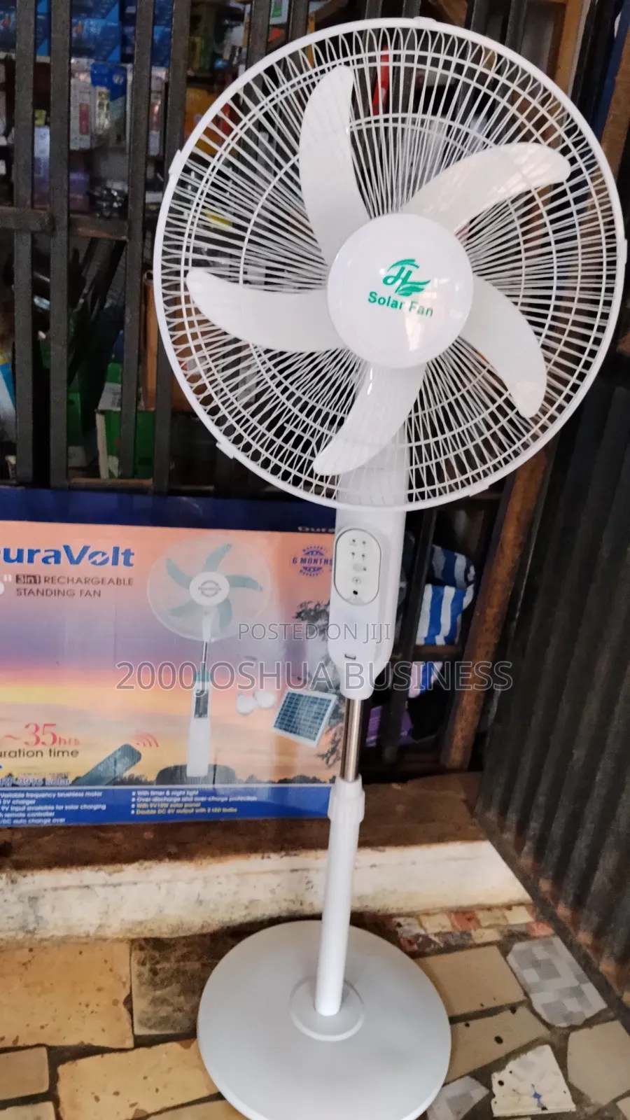 Solar Standing Fan
