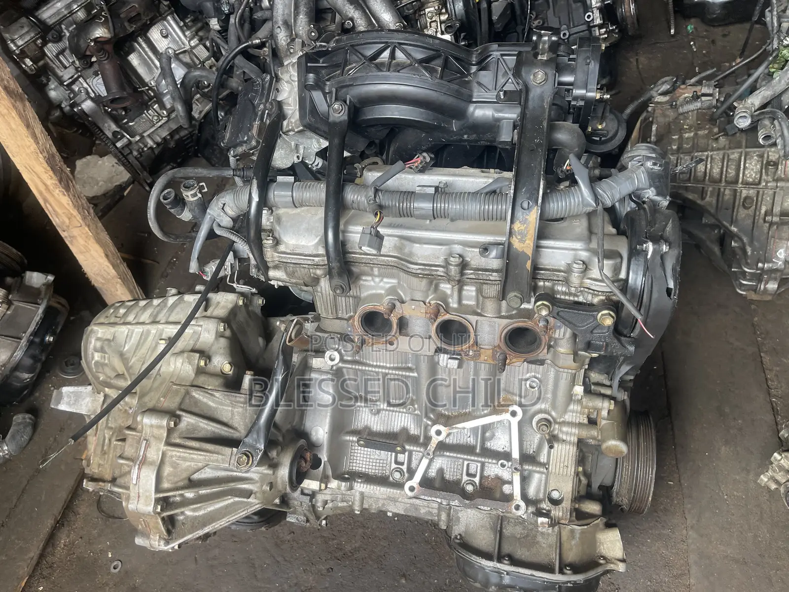 Lexus Rx 330 Engine and Gear Box 3mz -13pin