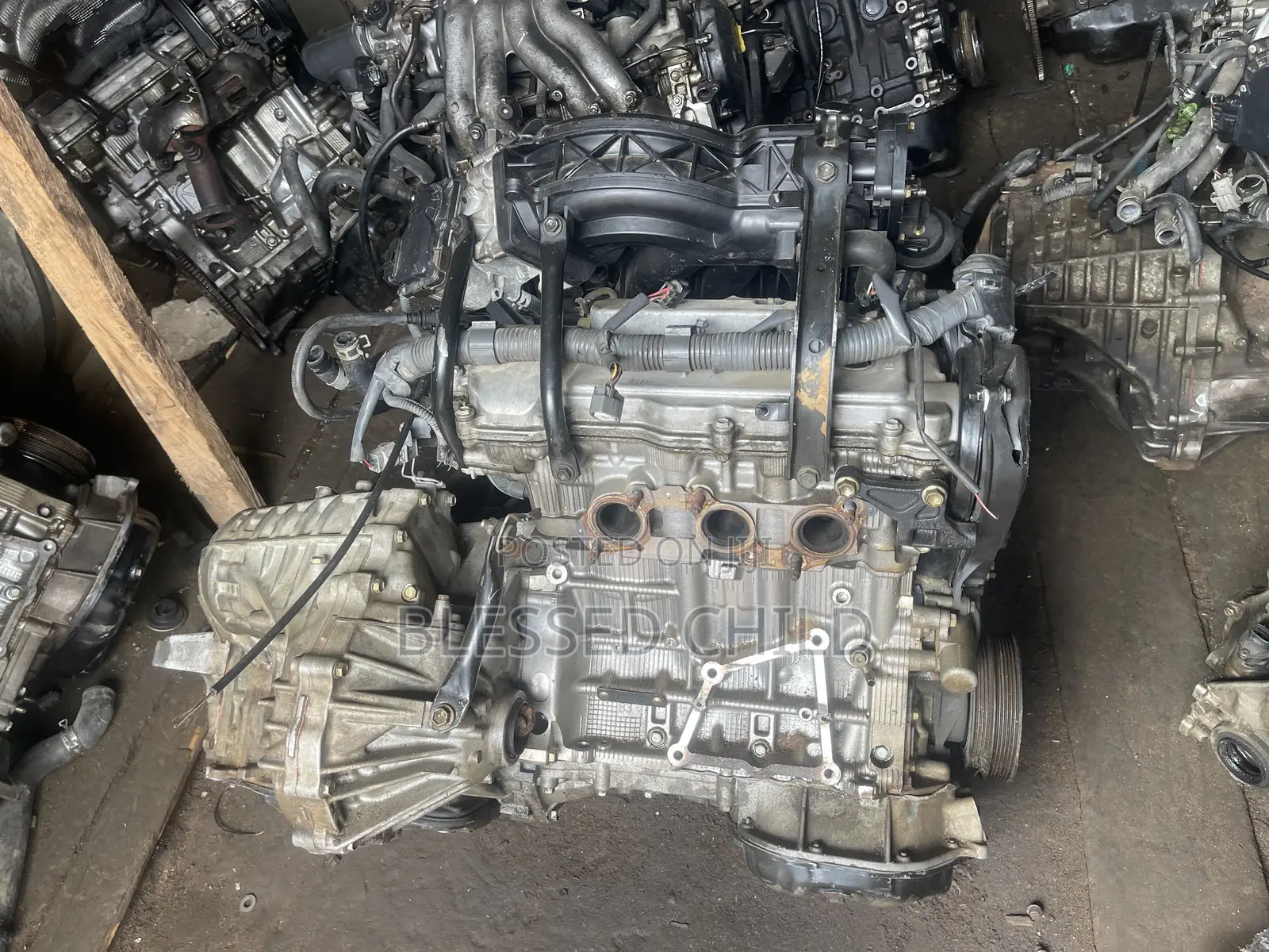 Lexus Rx 330 Engine and Gear Box 3mz -13pin