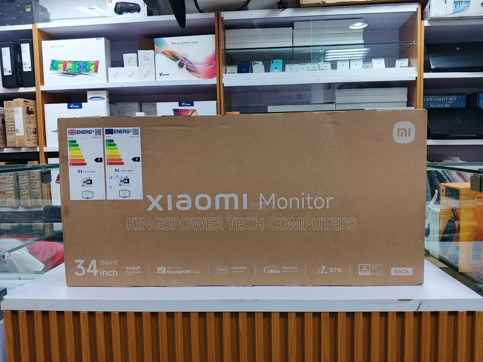 Xiaomi Curved Gaming Monitor G34WQi 34" 180Hz UWQHD