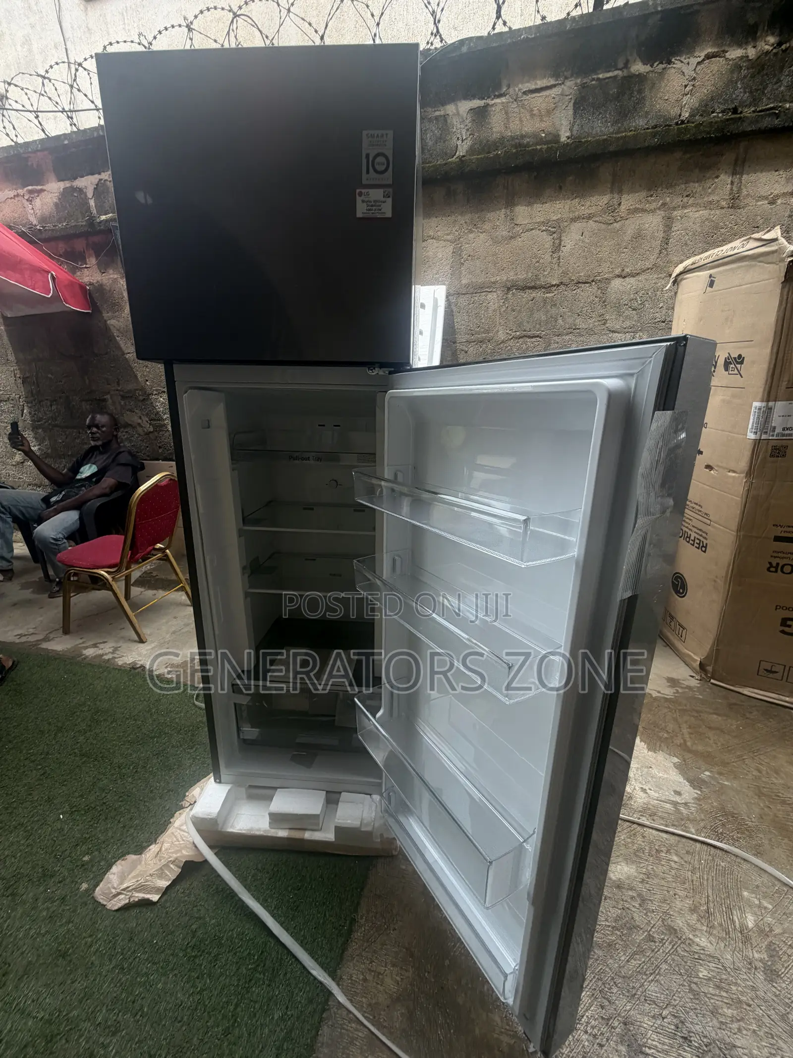 LG Gl-B262pqkb 287l Home Refrigerator