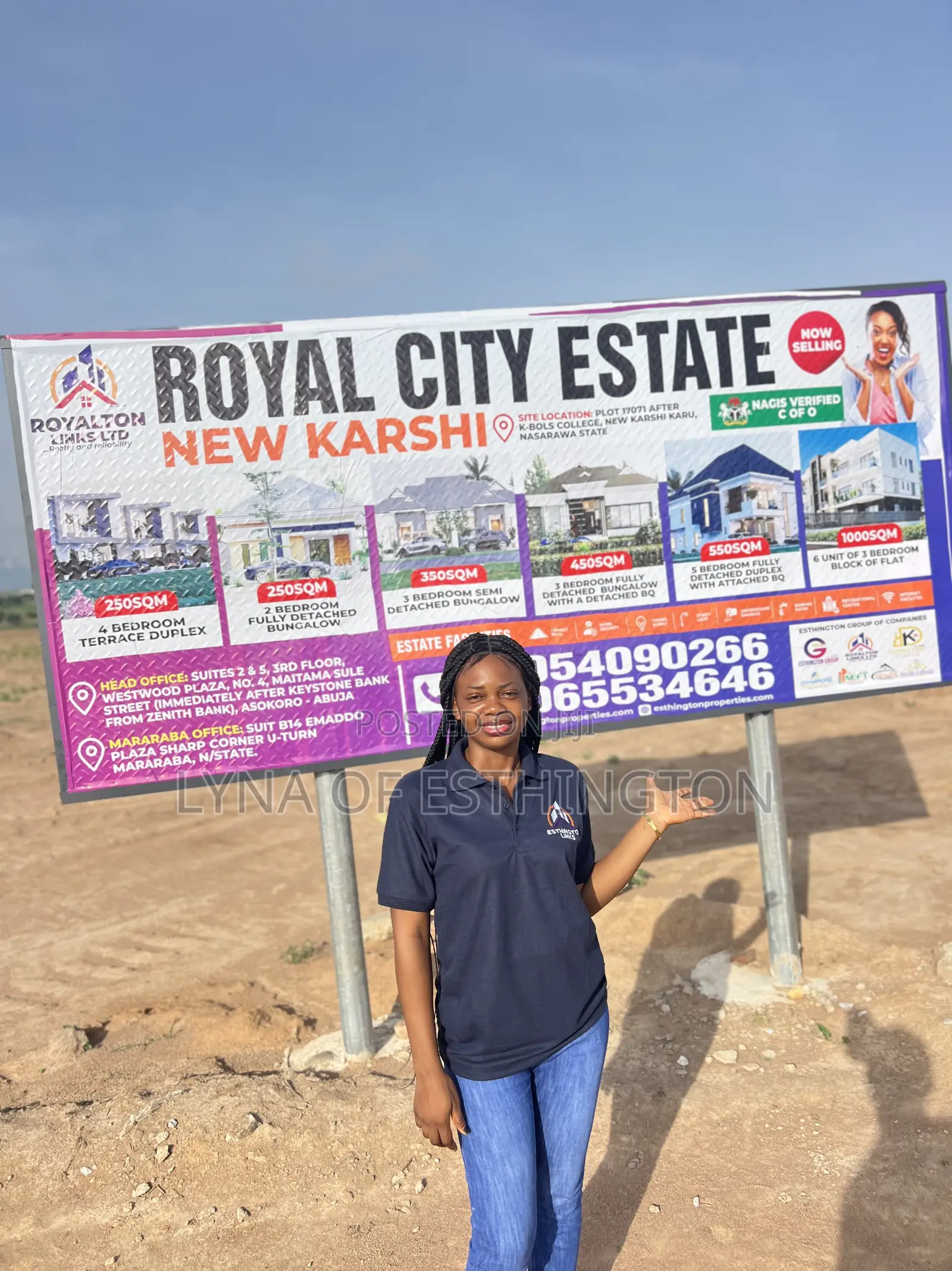 Land for Sale in New Karshi Nasarawa State. Price Range: 1.3M - 3.3M