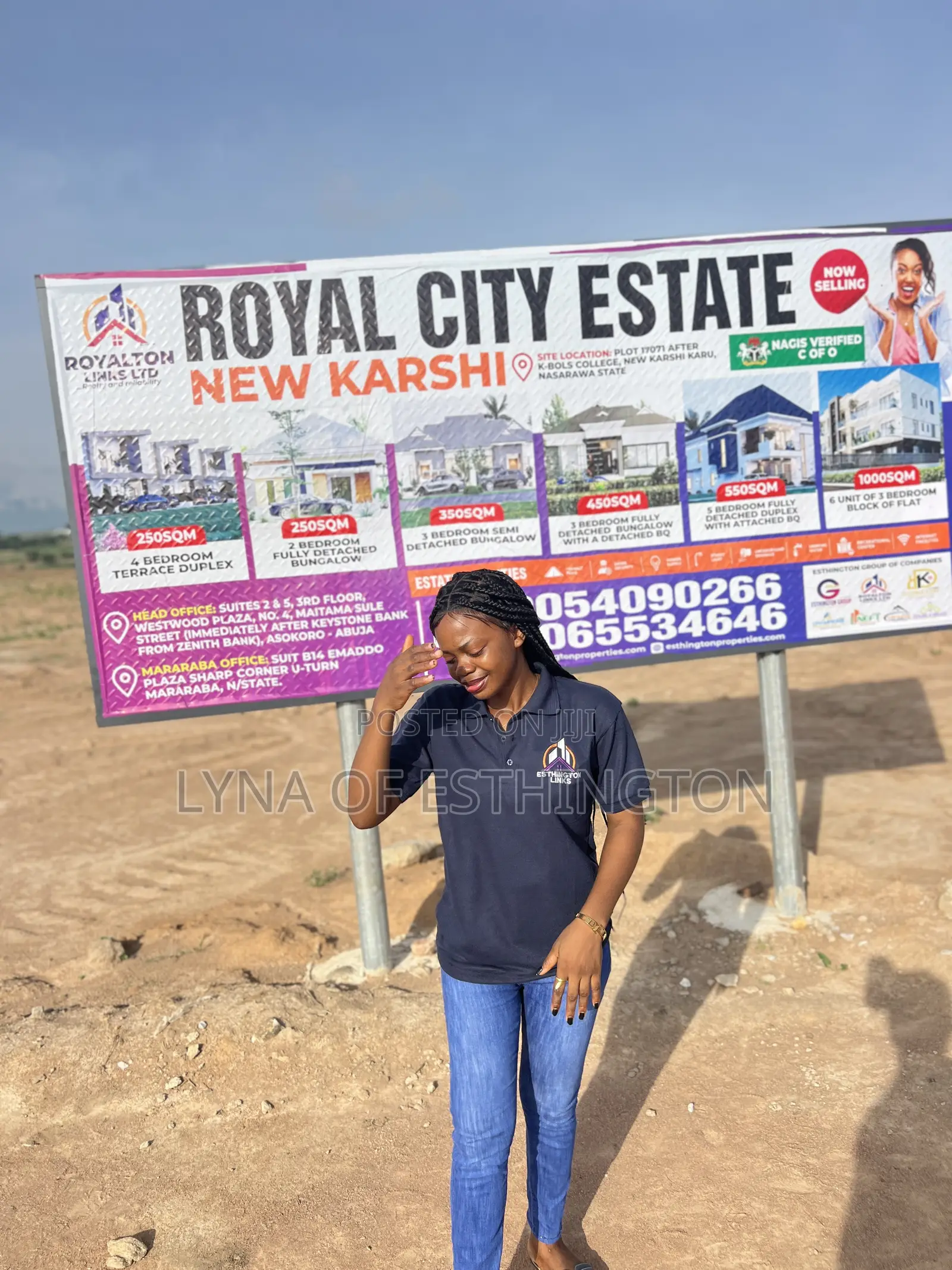 Land for Sale in New Karshi Nasarawa State. Price Range: 1.3M - 3.3M