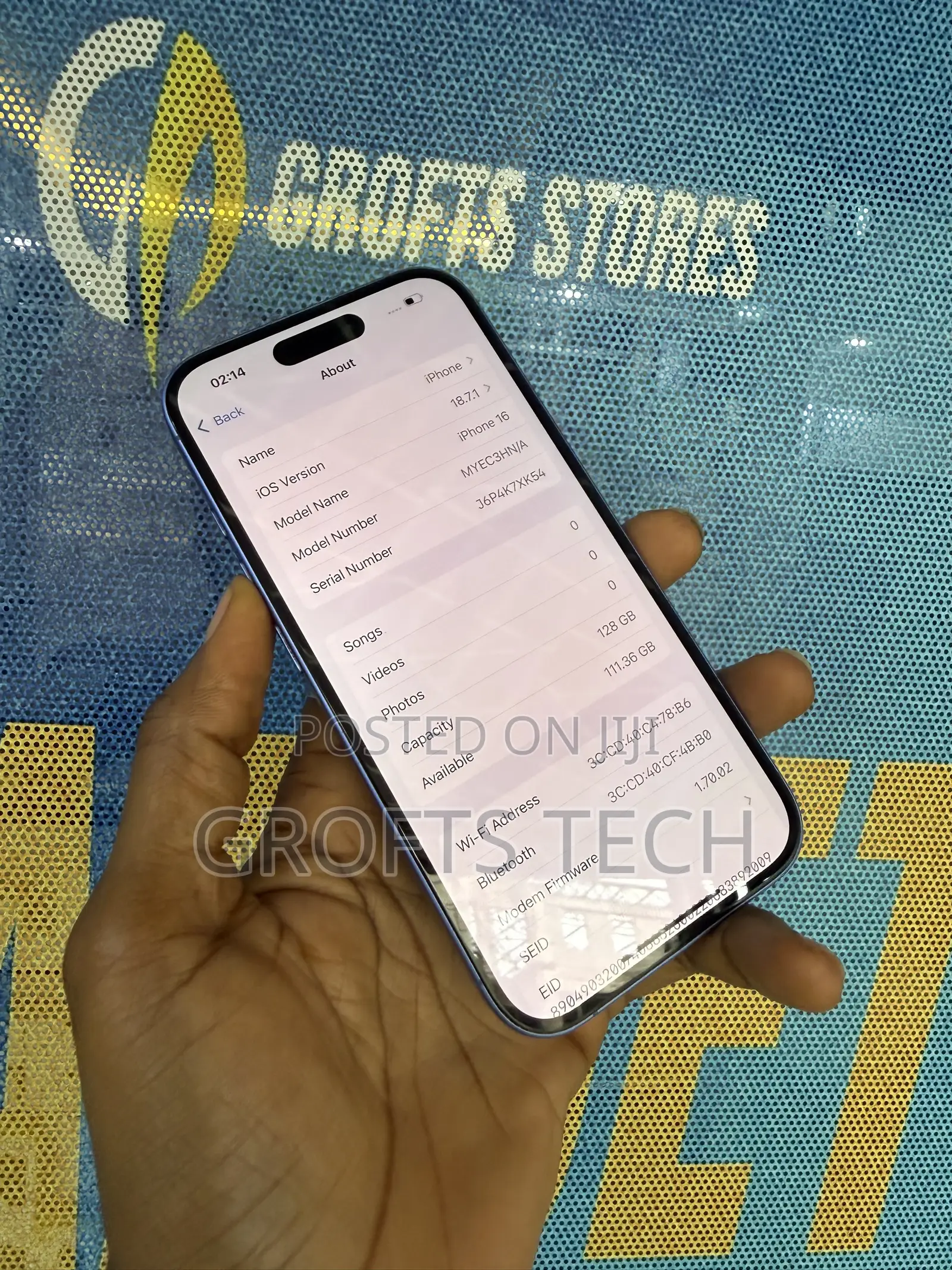 Apple iPhone 16 128 GB Blue