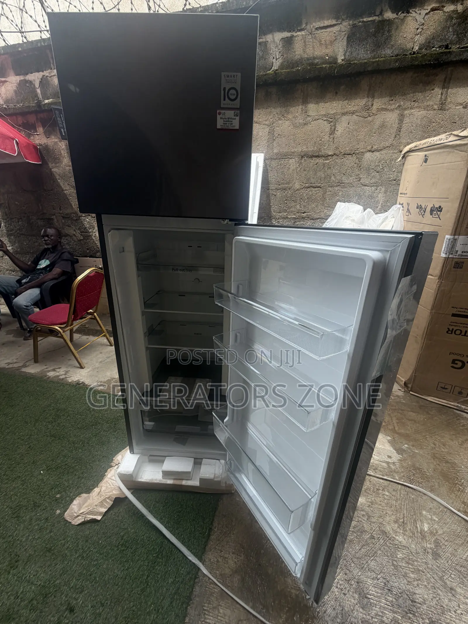 LG GL-B262PQKB 287L Large Capacity Refrigerator