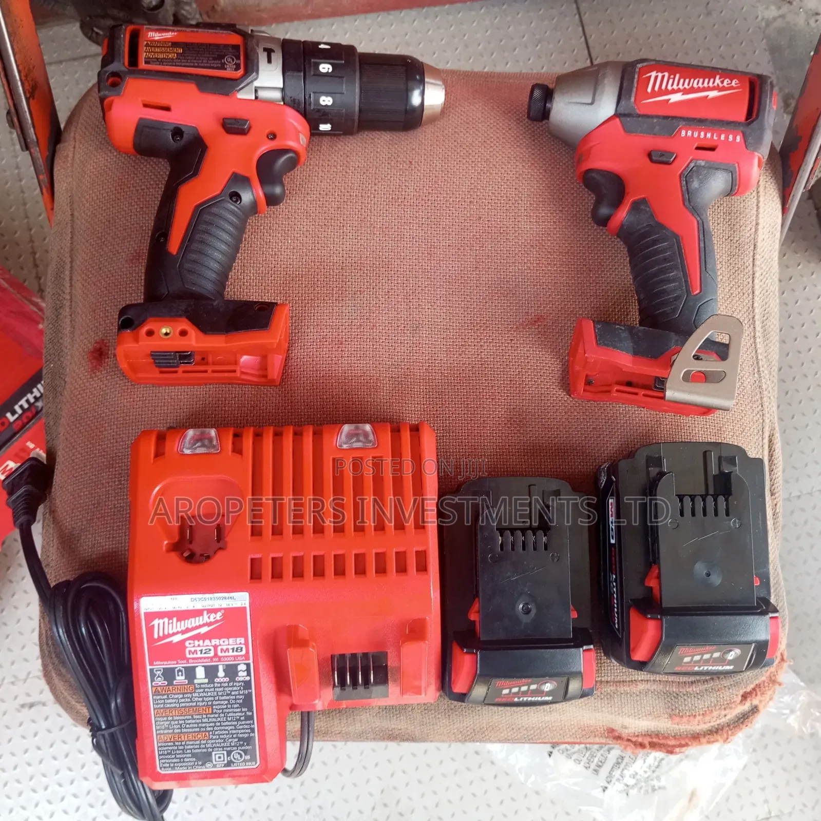 Milwaukee M18 Cordless Kit (Impact Drill + Impact Driver)