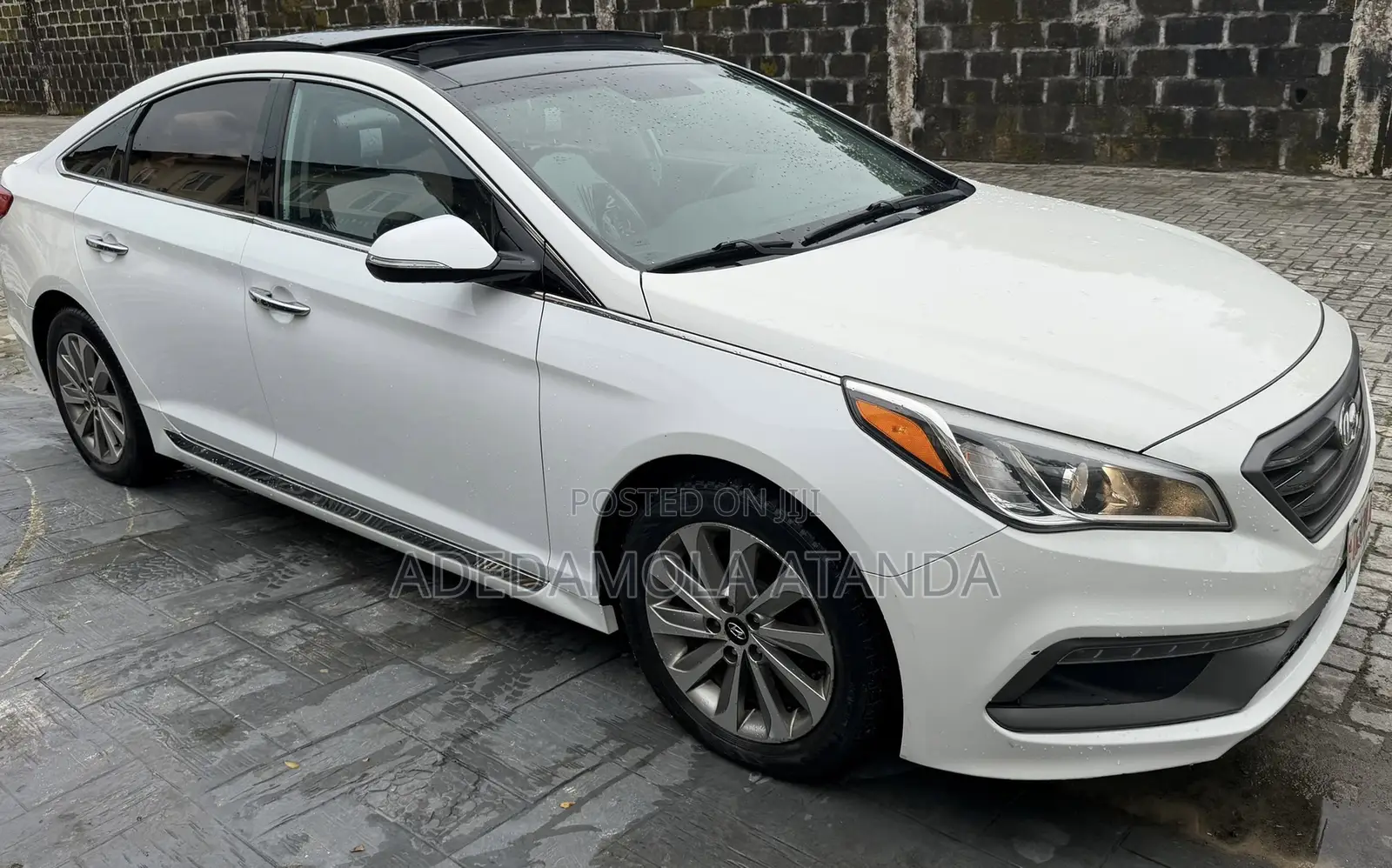 Hyundai Sonata Sport 2.0T Sedan FWD (2.0L 4cyl 6A) 2017 White