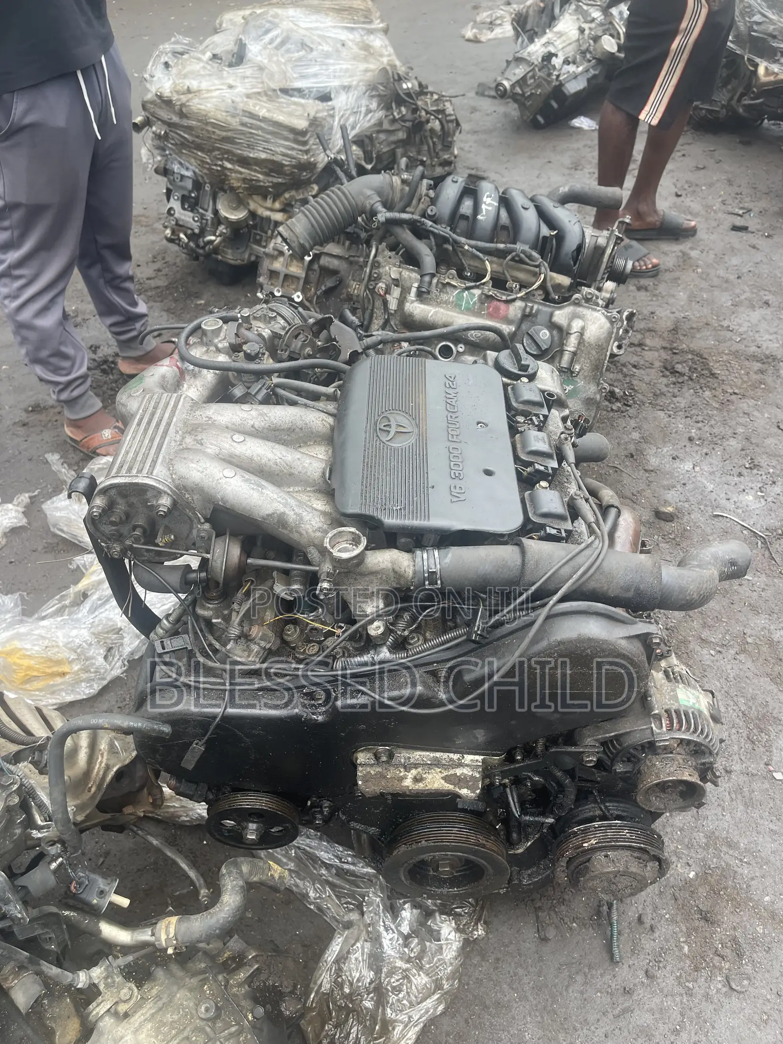 Toyota Sienna 2001 Engine and Gear Box 1mz