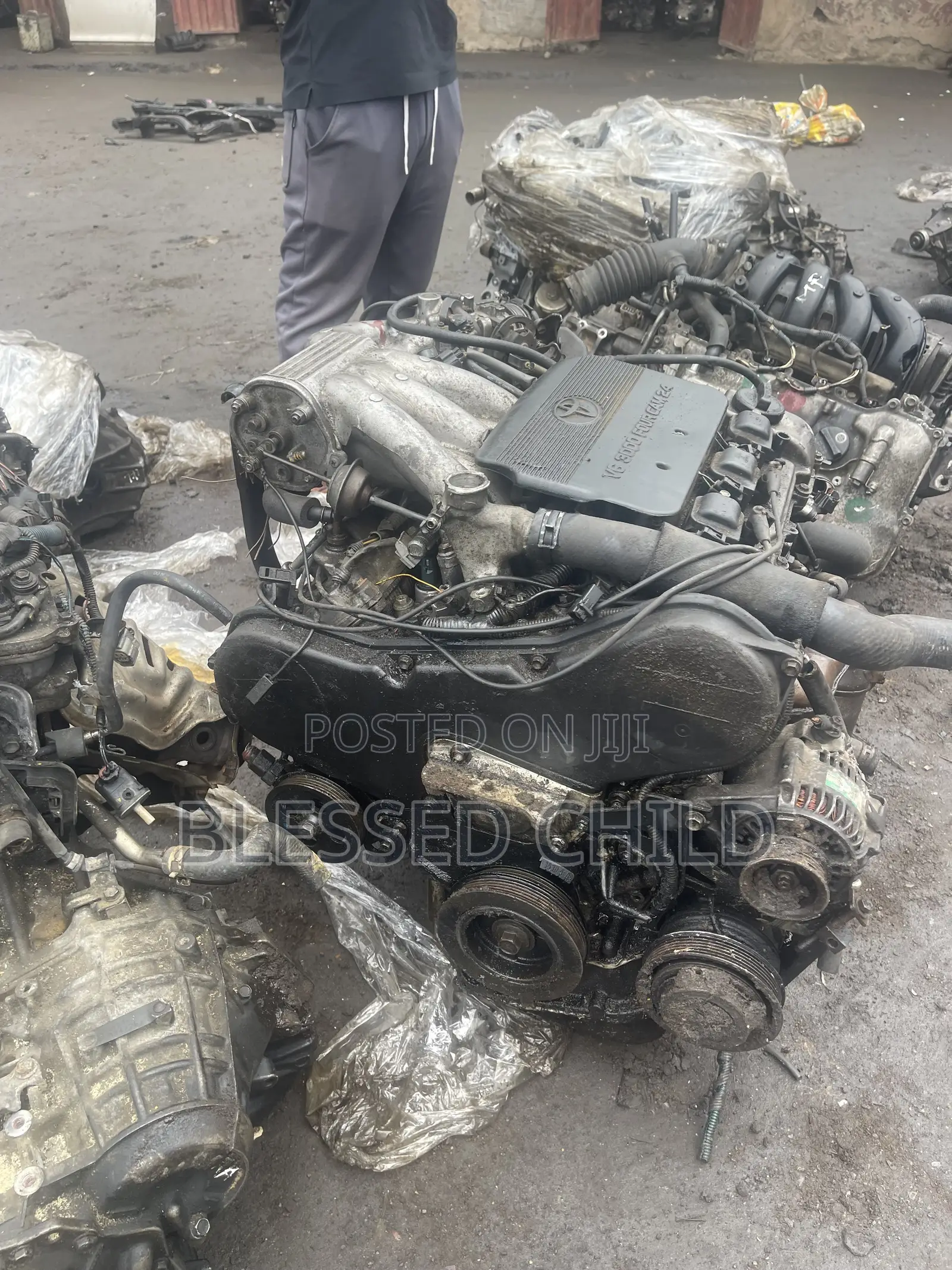 Toyota Sienna 2001 Engine and Gear Box 1mz