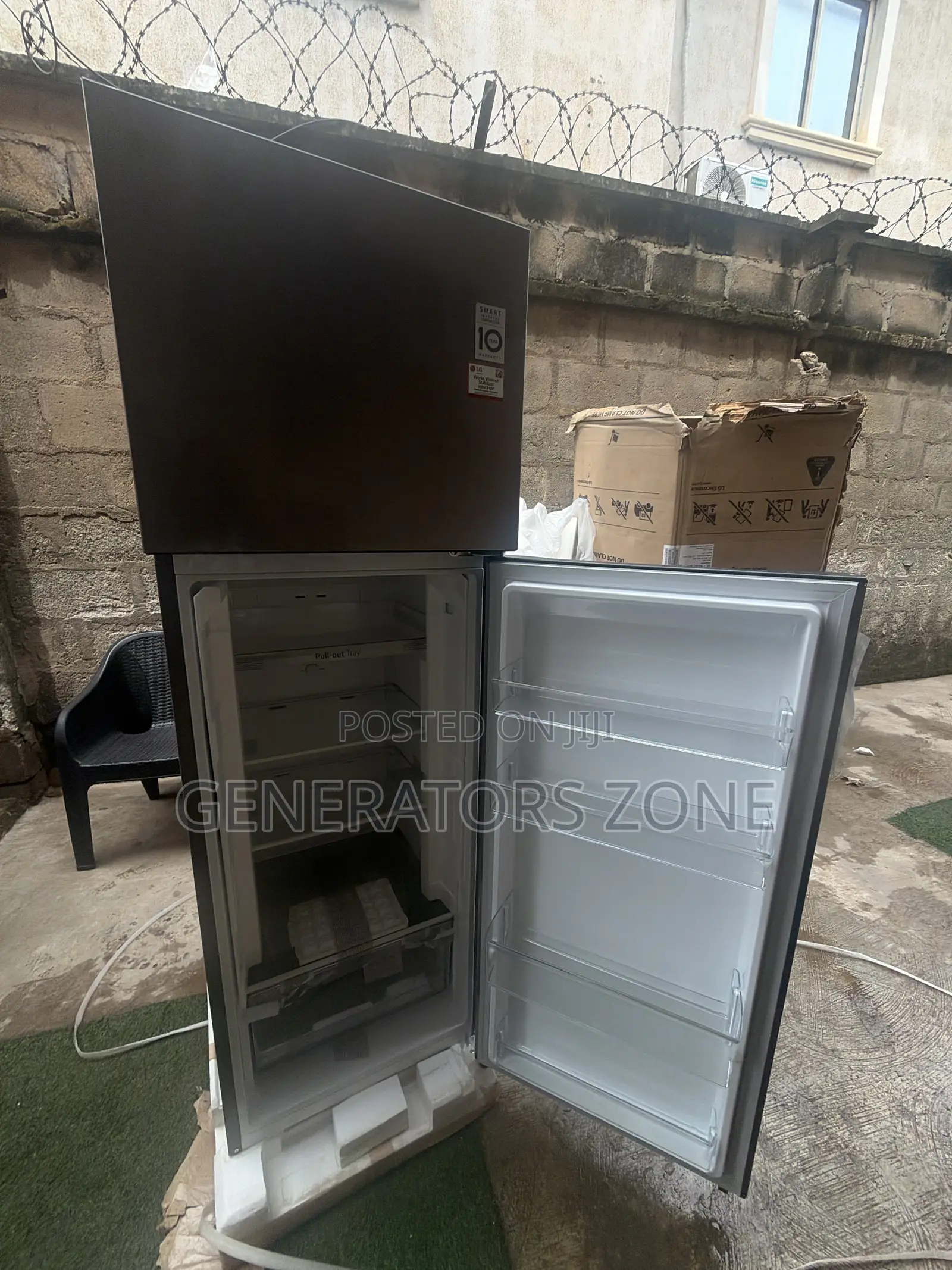 LG GL-B262PQKB 287L Efficient Double Door Fridge