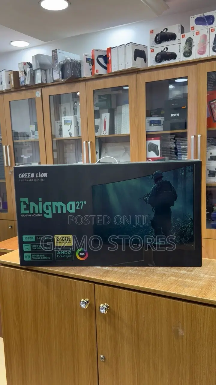 Brand New Green Lion Enigma 27” Gaming Monitor