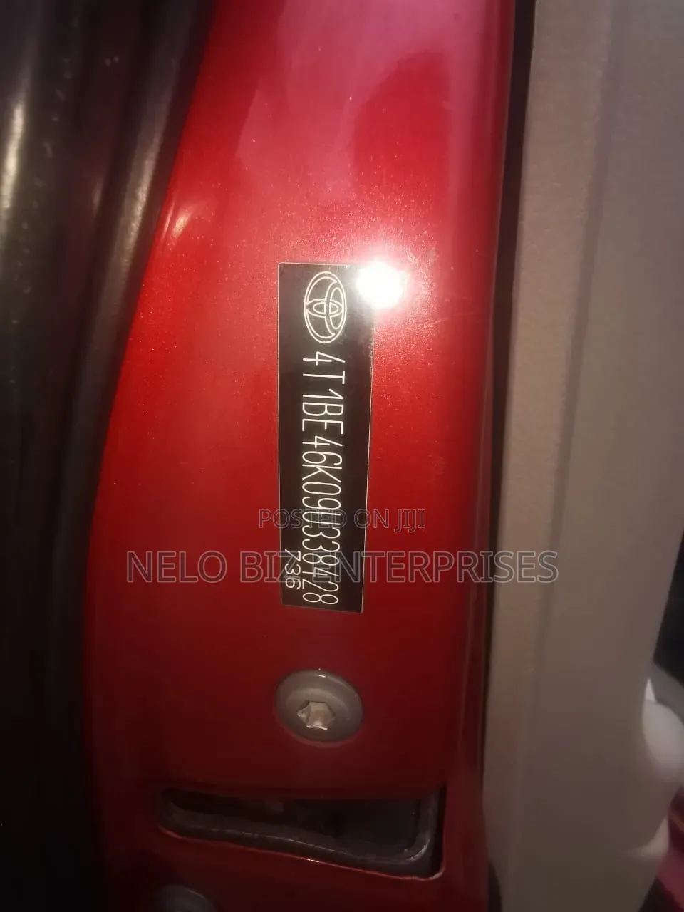 Toyota Camry 2009 Red