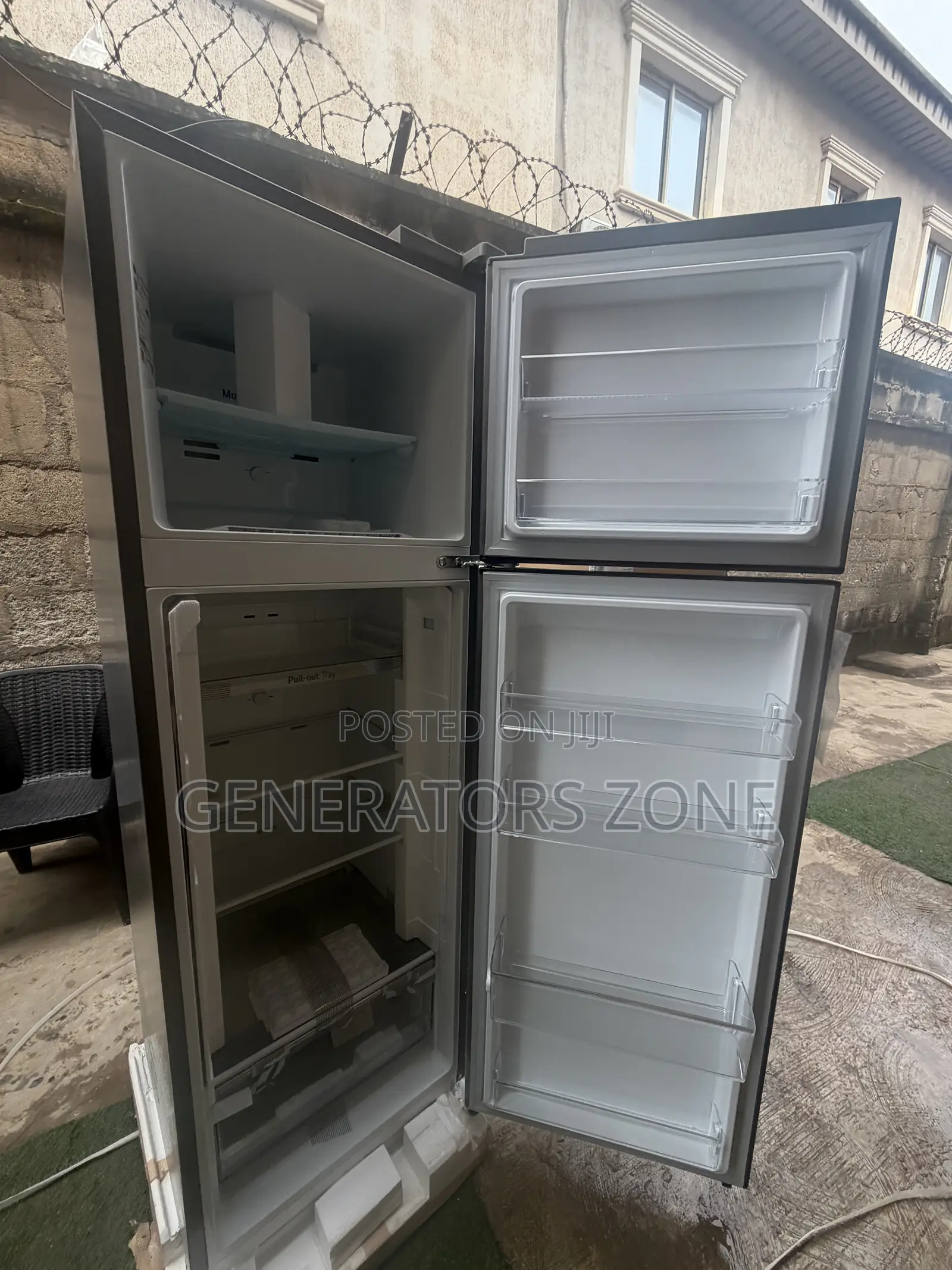 LG GL-B262PQKB 287L Spacious Double Door Refrigerator