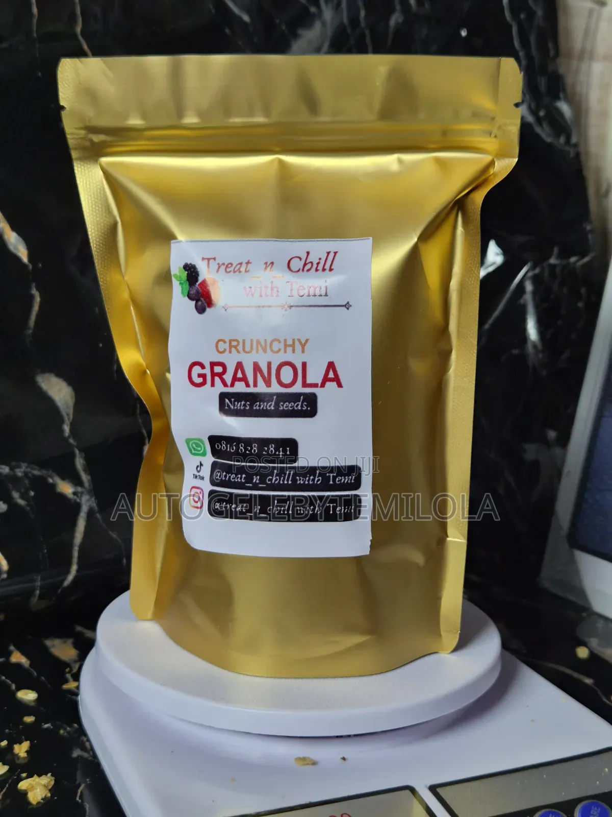 Crunchy Granola of 250kg