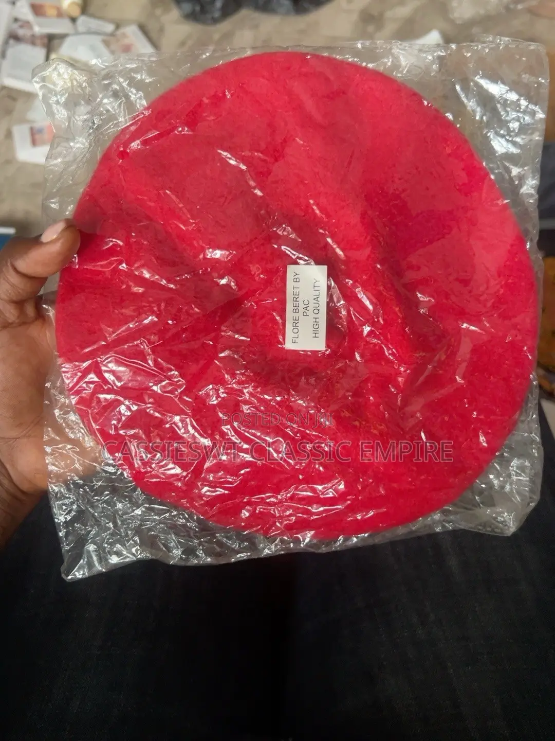 High Quality Flore Beret – Stylish Red Beret for Women