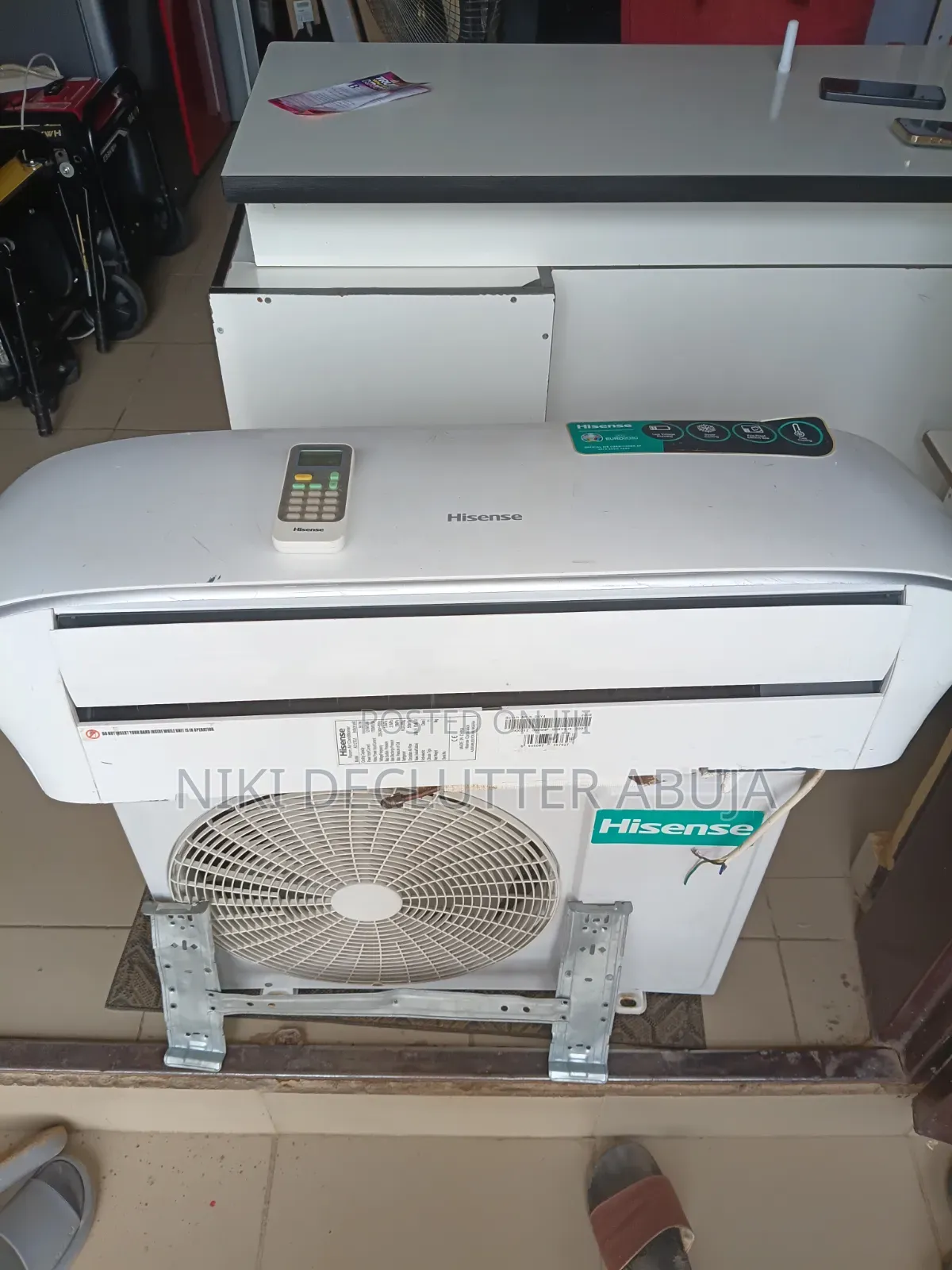 Hisense 1hp AC Non Inverter