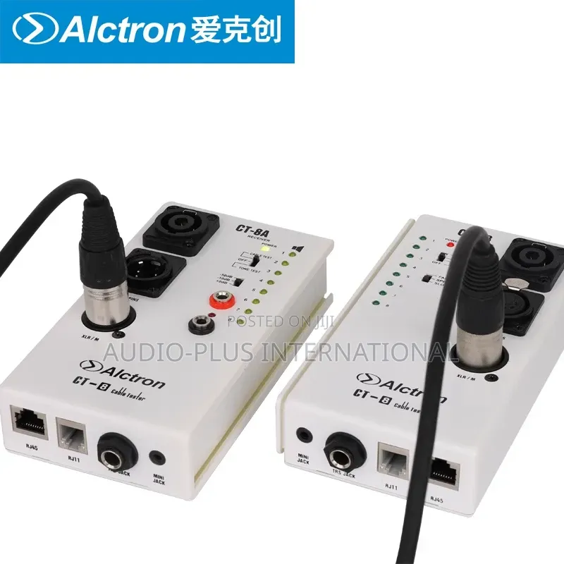 ALCTRON CT-8 Professional Multi-Purpose Dual Audio Cable Tester
