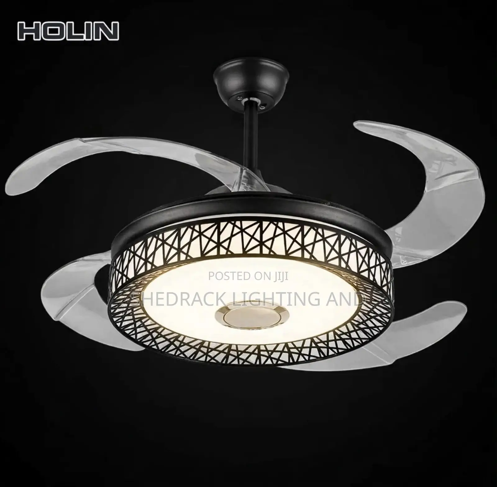 2-in-1 Fan + Light - Holin Brand!