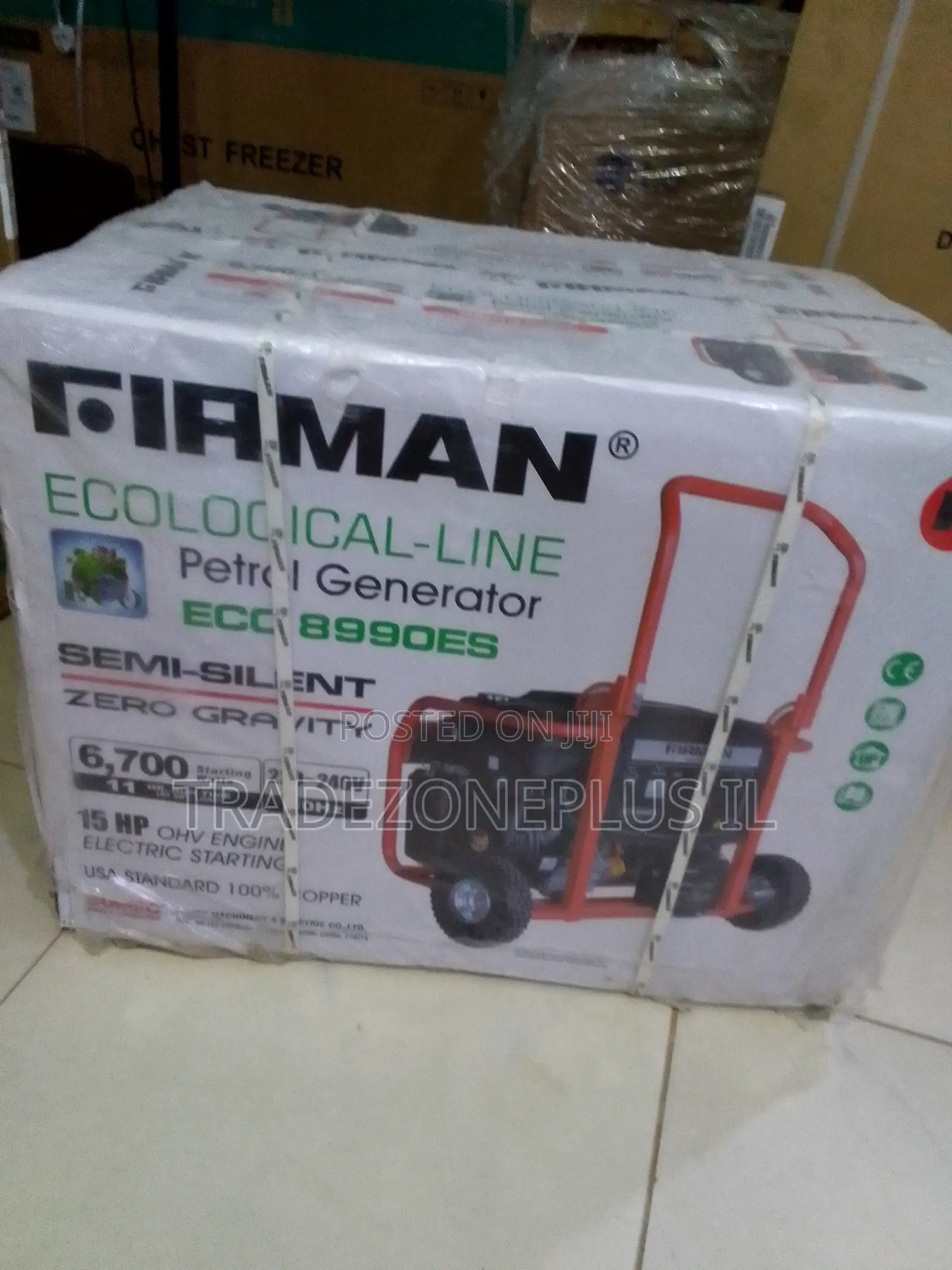 Superior Firman ECO8990ES 6.5KVA Petrol Gen