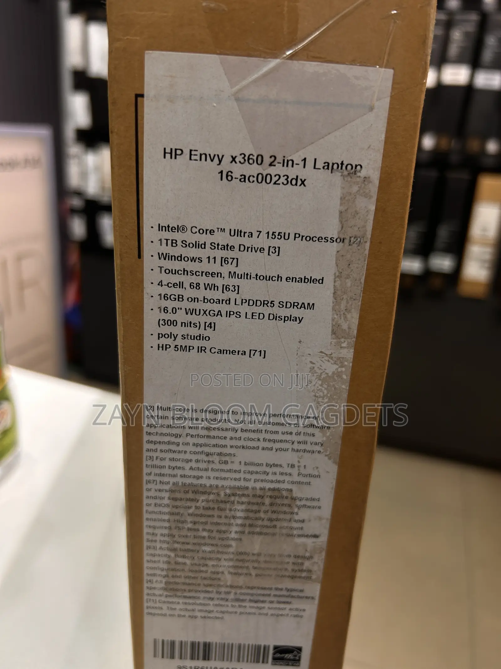 New Laptop HP Envy 17 16GB Intel Core Ultra 7 SSD 1T