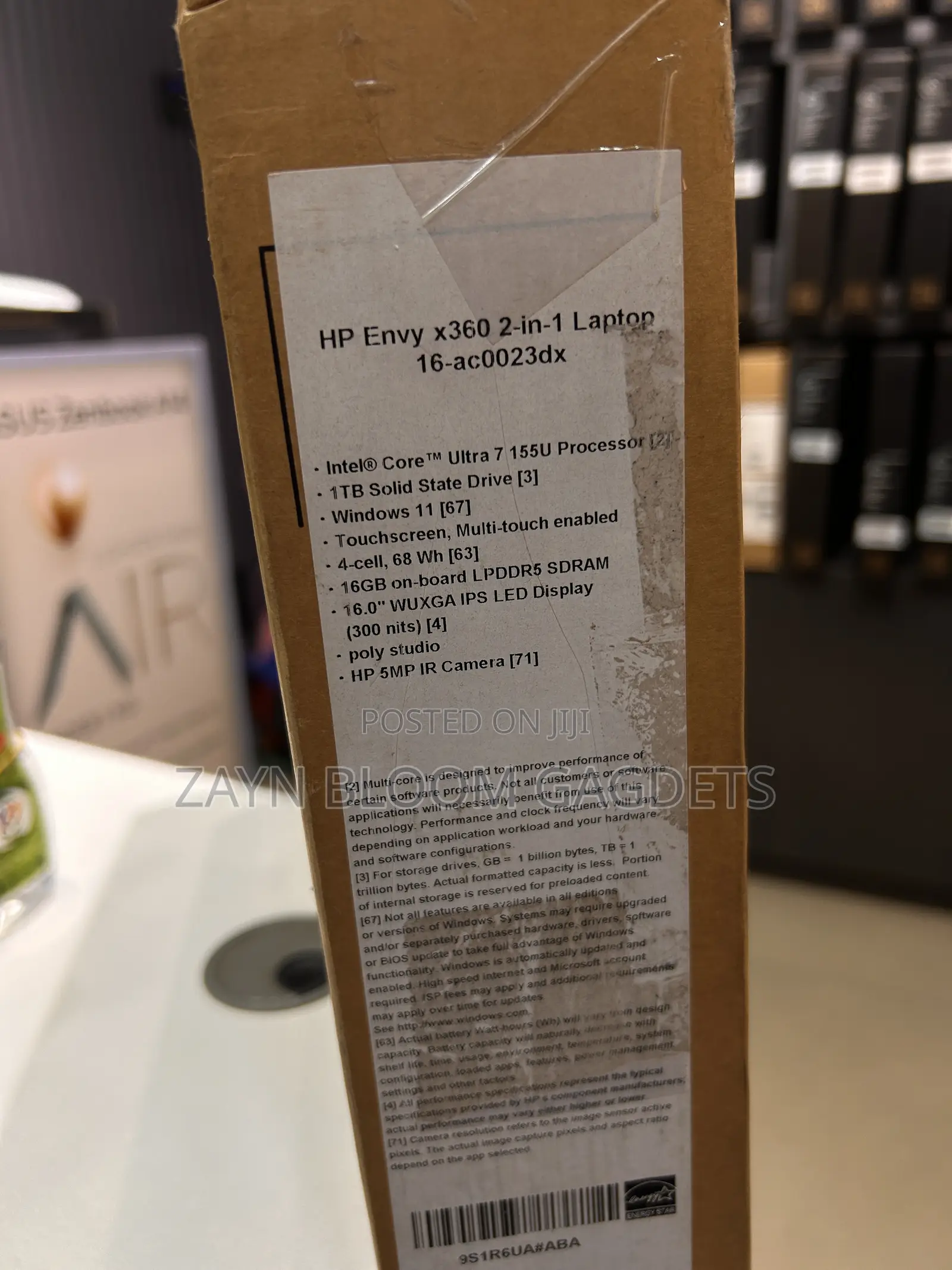New Laptop HP Envy 17 16GB Intel Core Ultra 7 SSD 1T