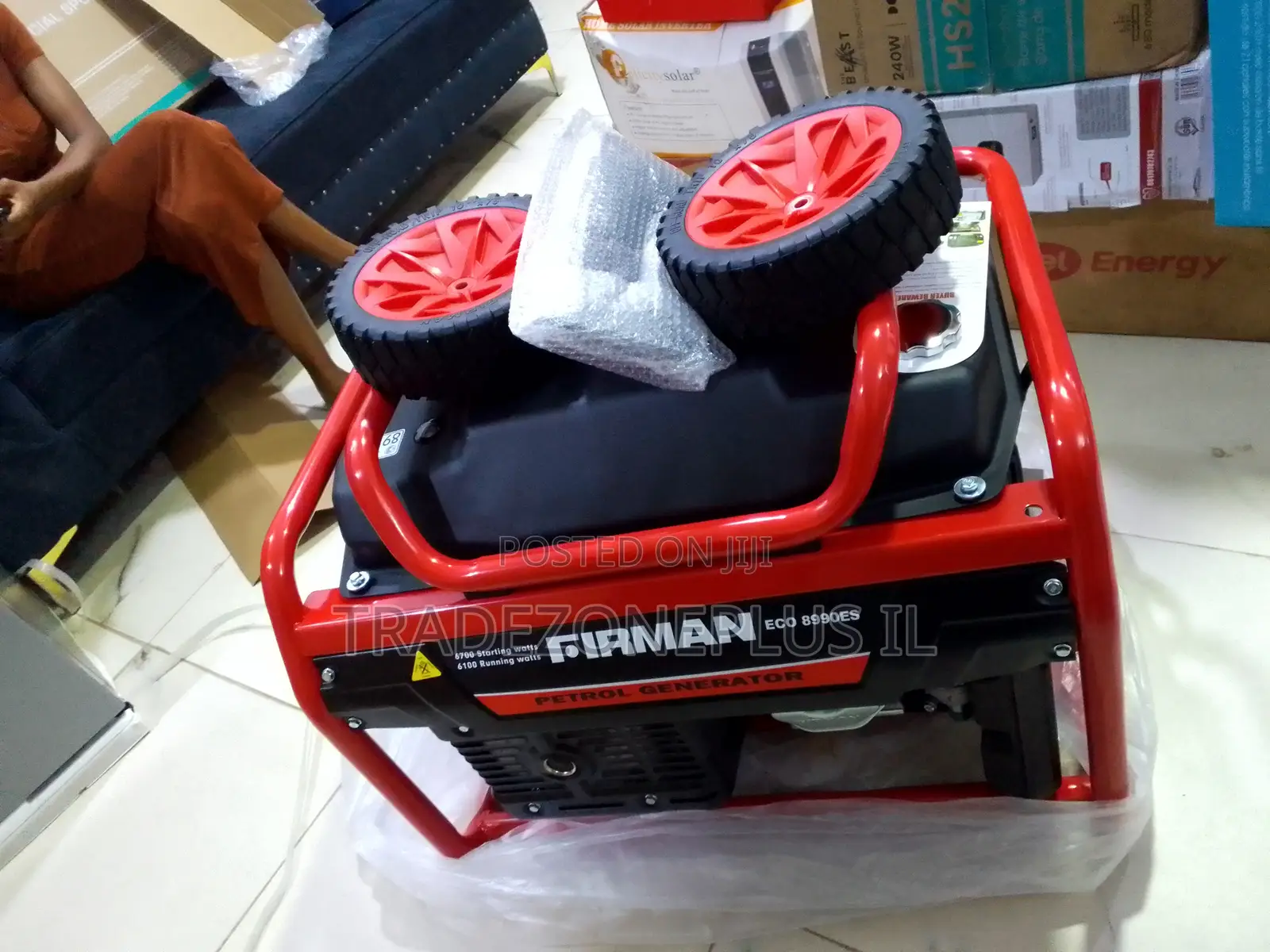 Heavy Duty ECO8990ES 6.5KVA Firman Petrol Gen