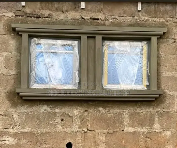 Beautiful Block Window & Door Artwork Design in Akure