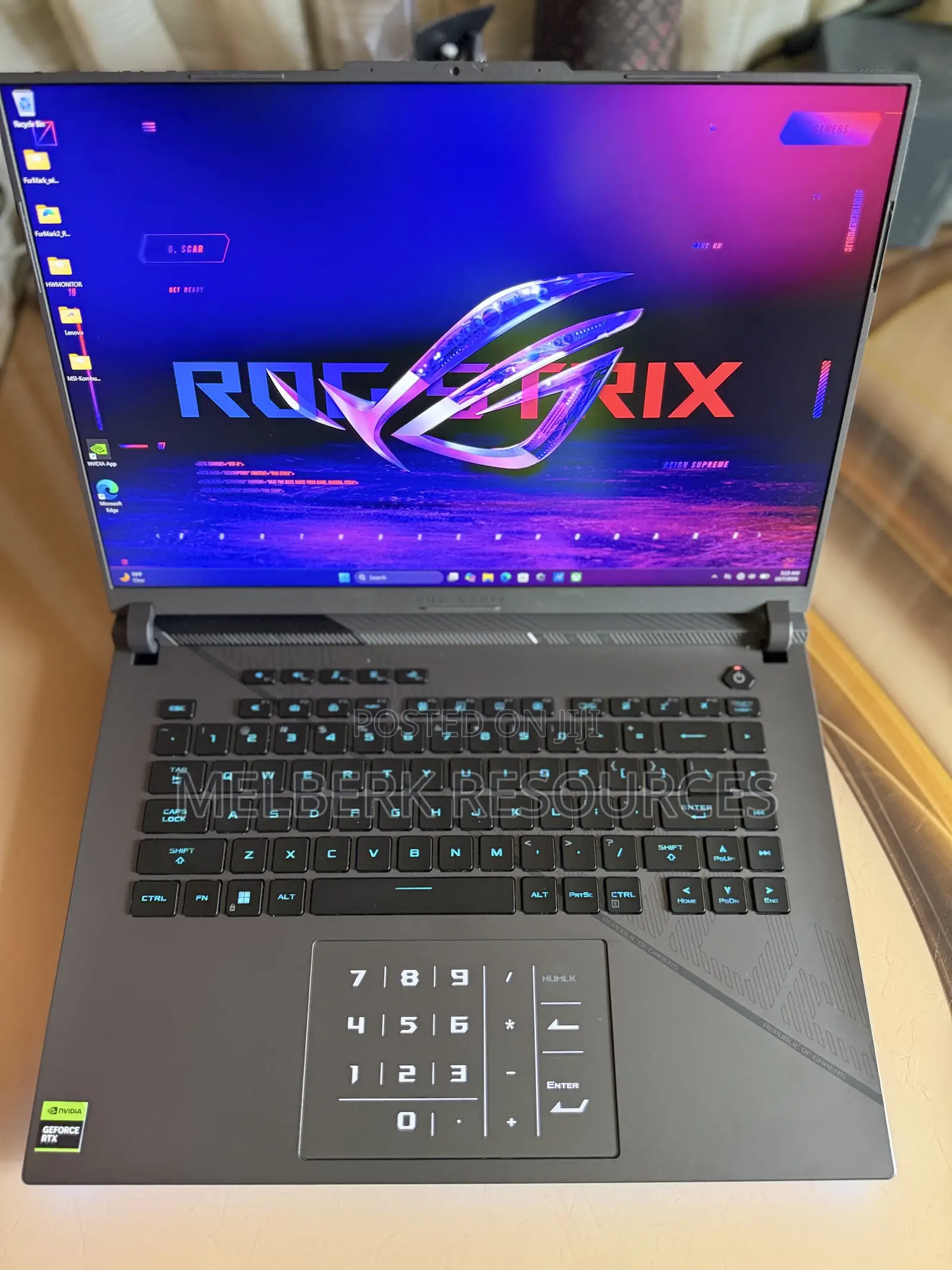 Laptop Asus ROG Strix SCAR 16 32GB Intel Core i9 SSD 1T