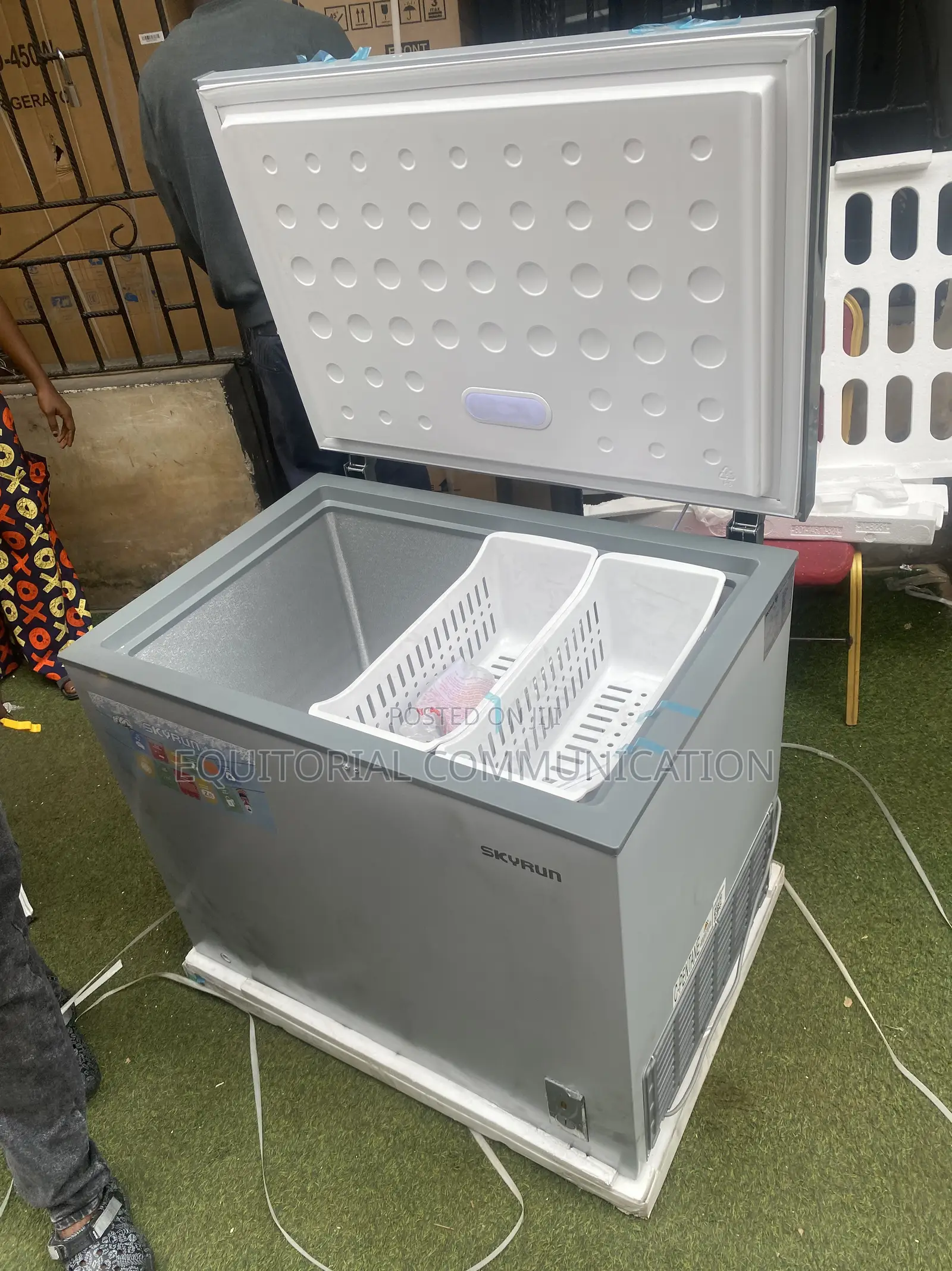 Skyrun 260L BD-260A Chest Freezer for Frozen Goods