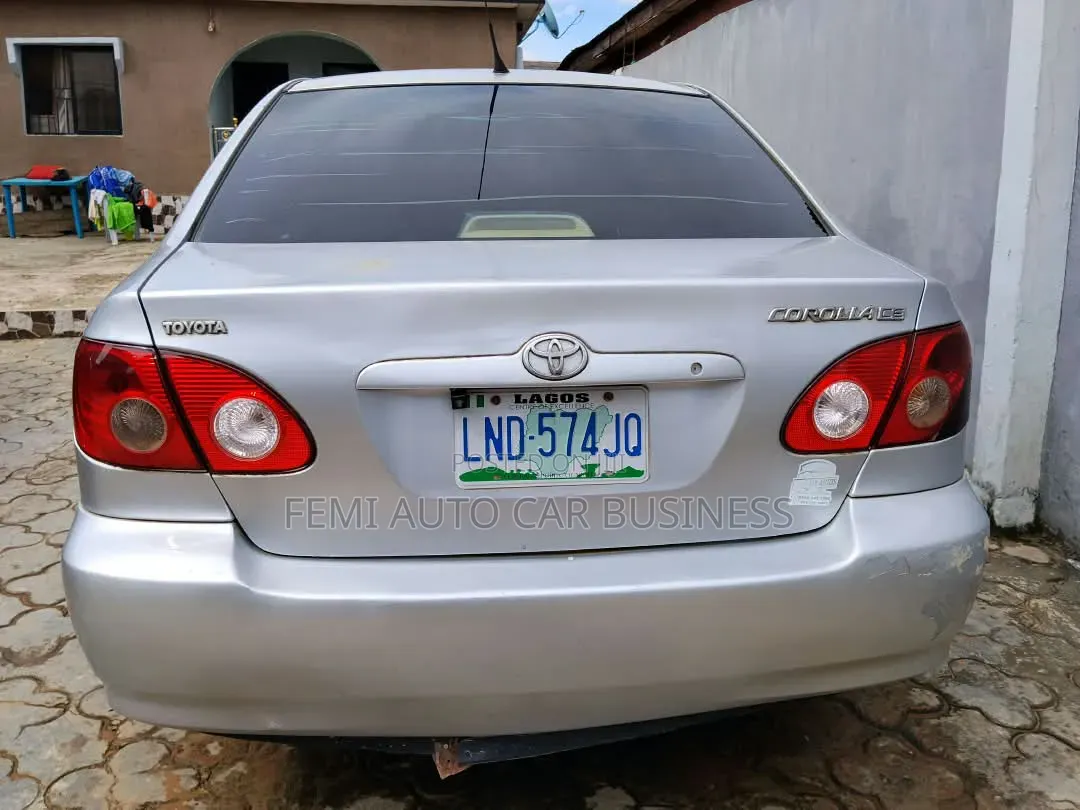 Toyota Corolla 2006 Silver