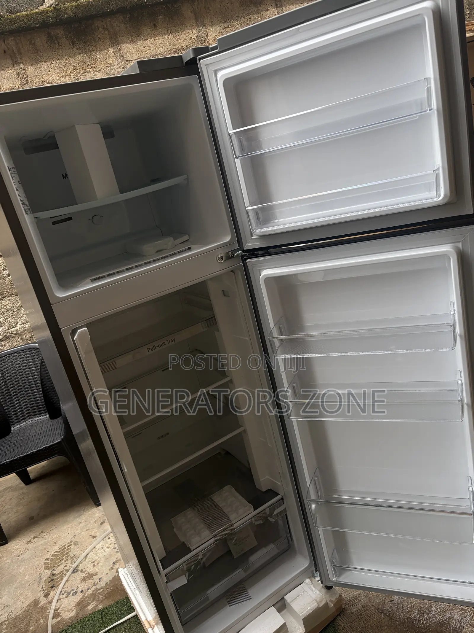 LG GL-B262PQKB 287L Everyday Double Door Refrigerator
