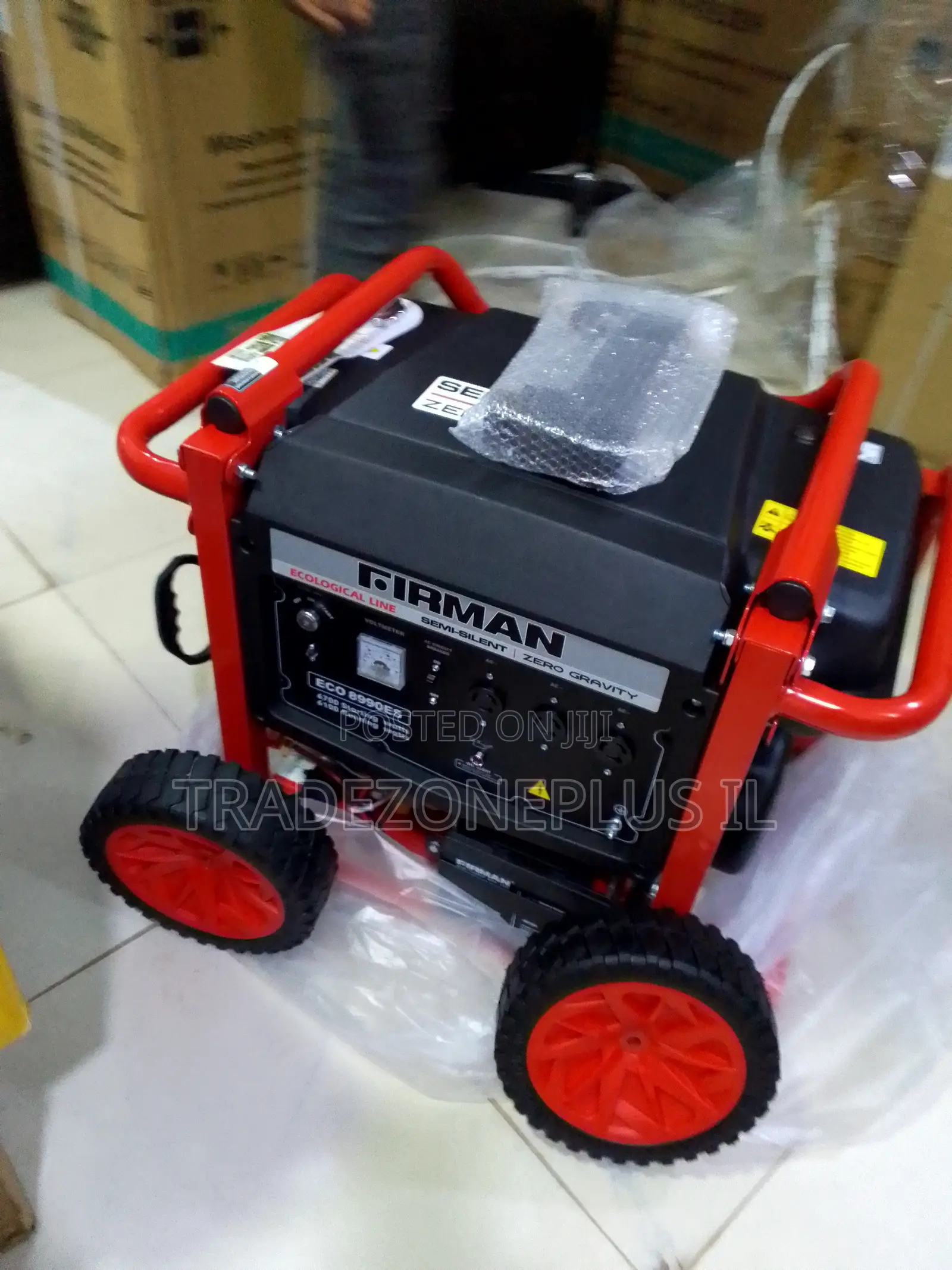 Quiet Running Firman ECO8990ES 6.5KVA Generator