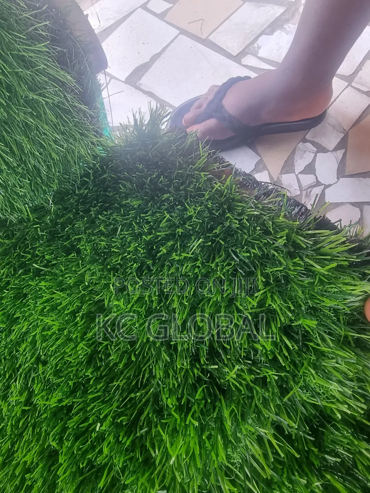 Turkey Quality Artificial Grass 30mm Green Green