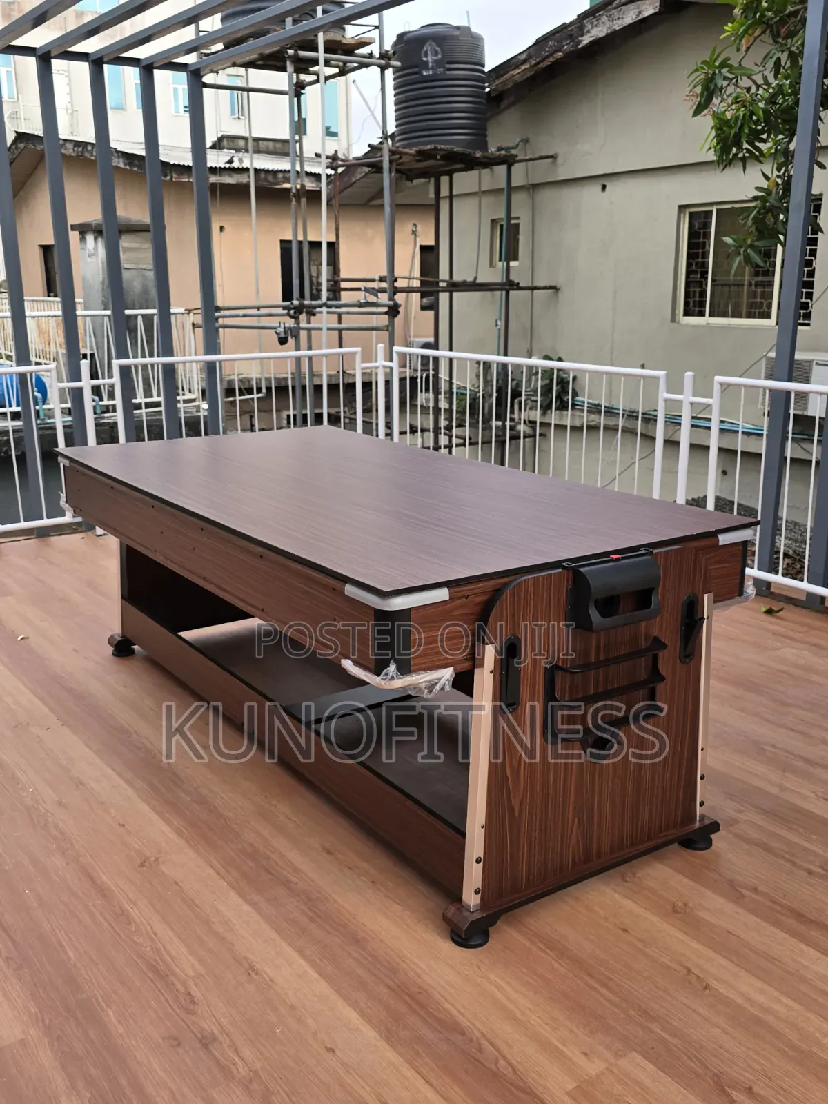 7ft Multi-Game Table: Pool, Tennis, Air Hockey, Dining