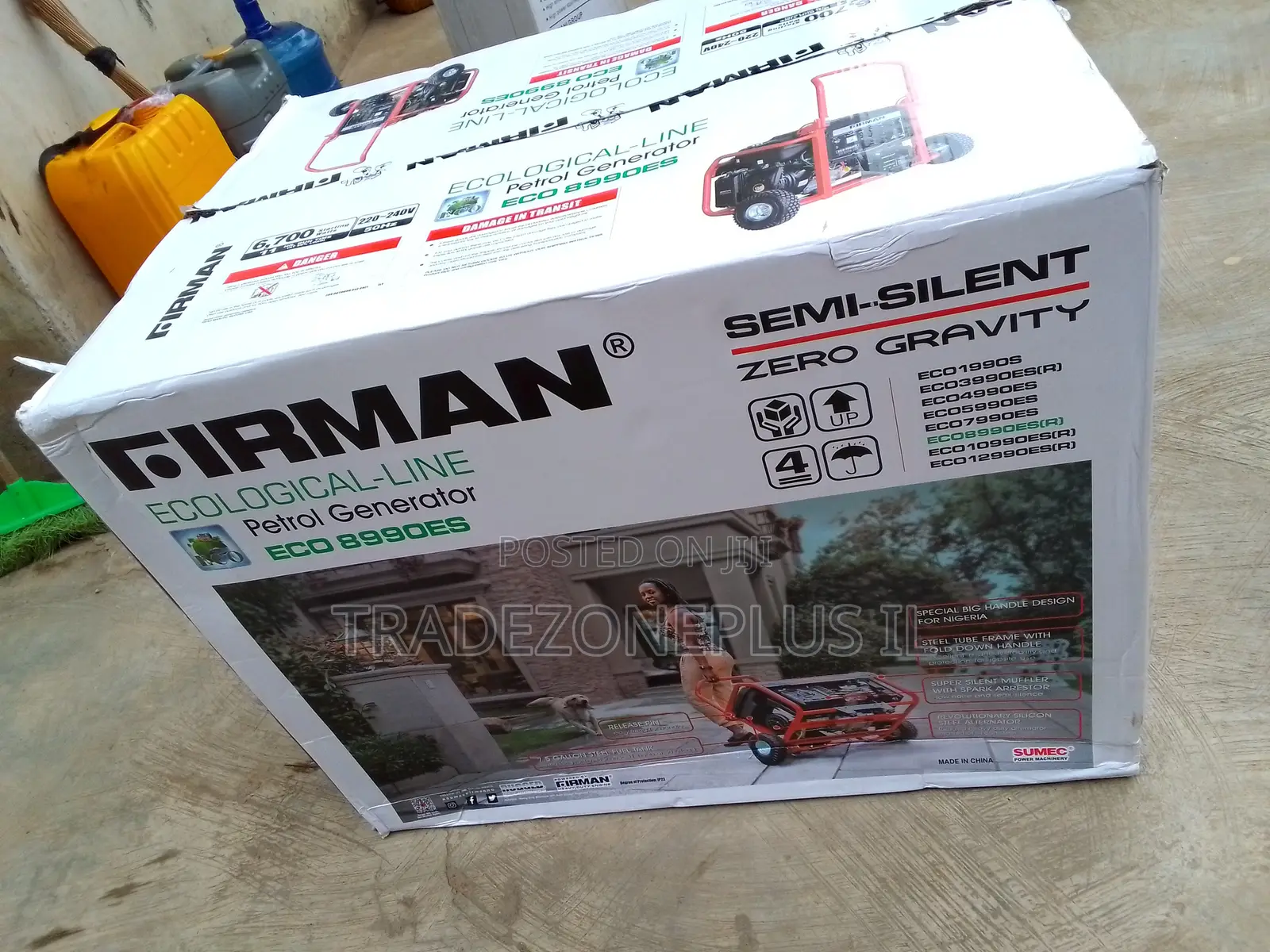 Genuine Firman ECO8990ES 6.5KVA Petrol Power Gen