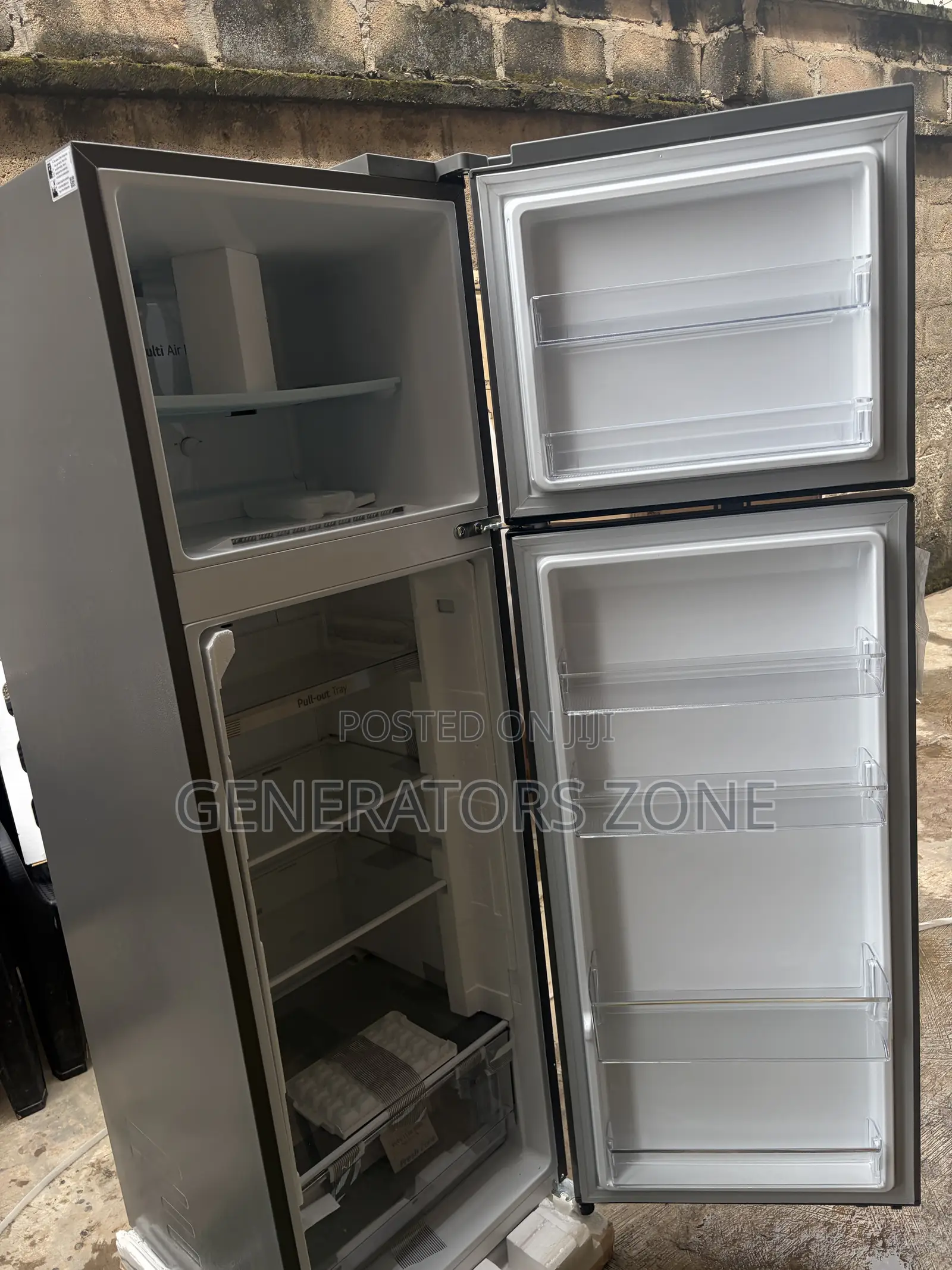LG 287L Double Door Inverter Storage Fridge