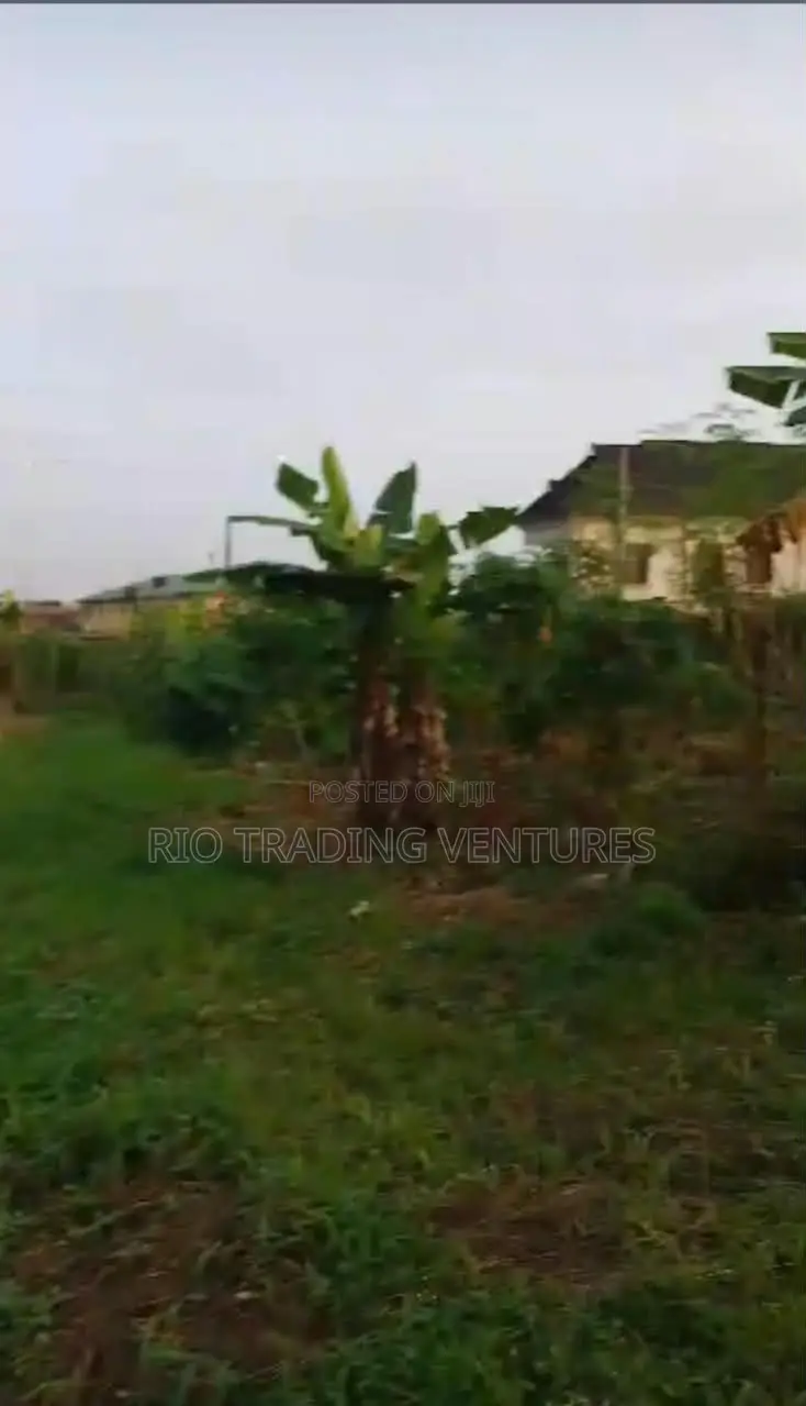 4 Plots of Fenced Land for Sale in Akute Road –Behind Zenith Bank