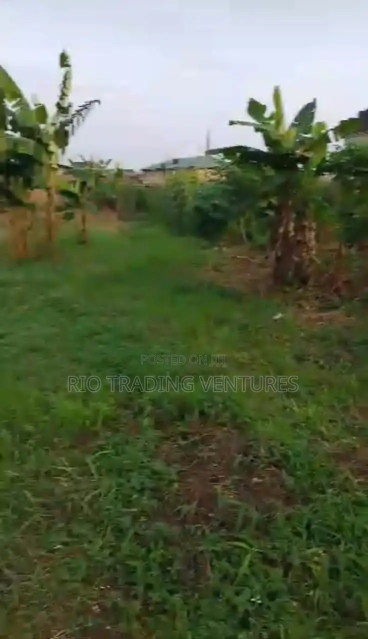4 Plots of Fenced Land for Sale in Akute Road –Behind Zenith Bank
